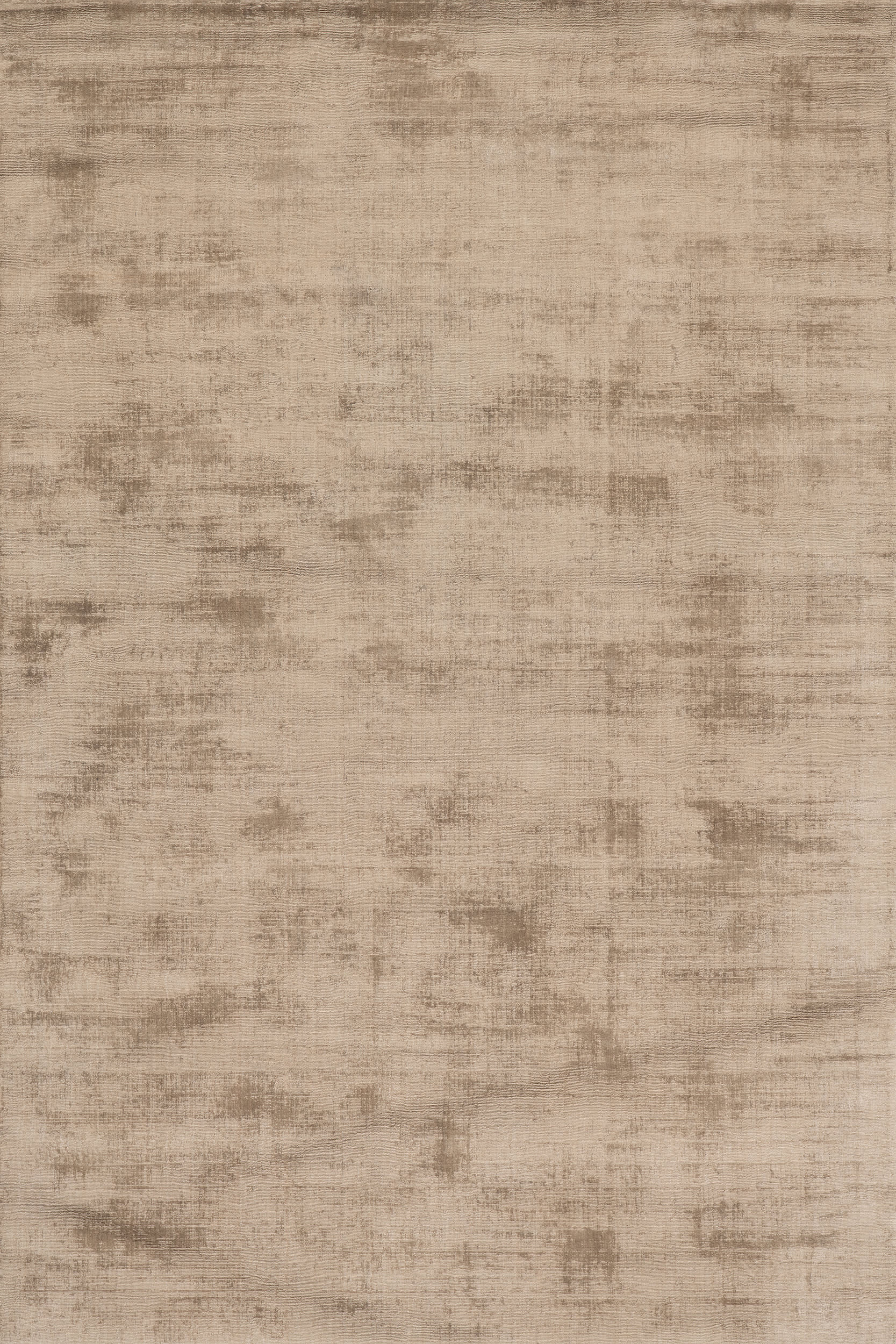 Alva Hand Loom Knotted Viscose Rug Swatch | Taupe - Image 2