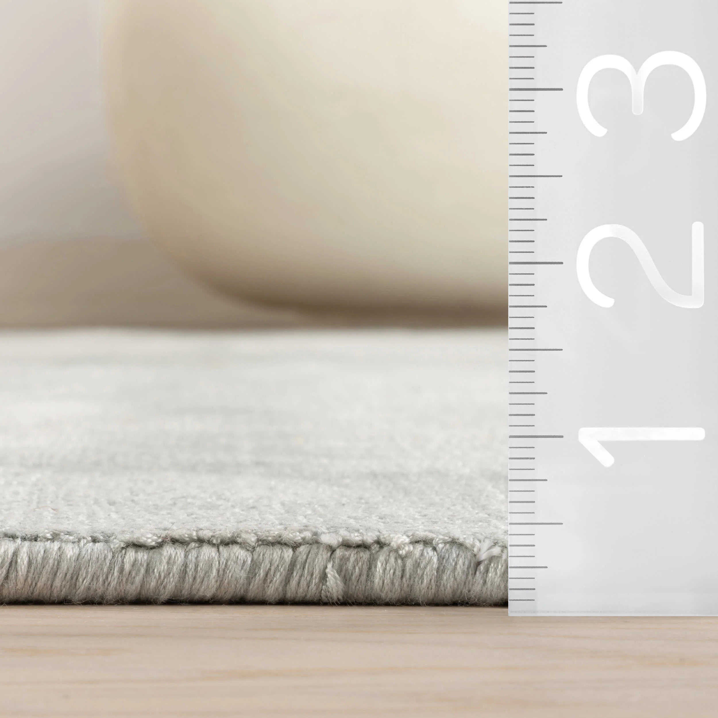 Alva Hand Loom Knotted Viscose Rug | Sky - Image 5