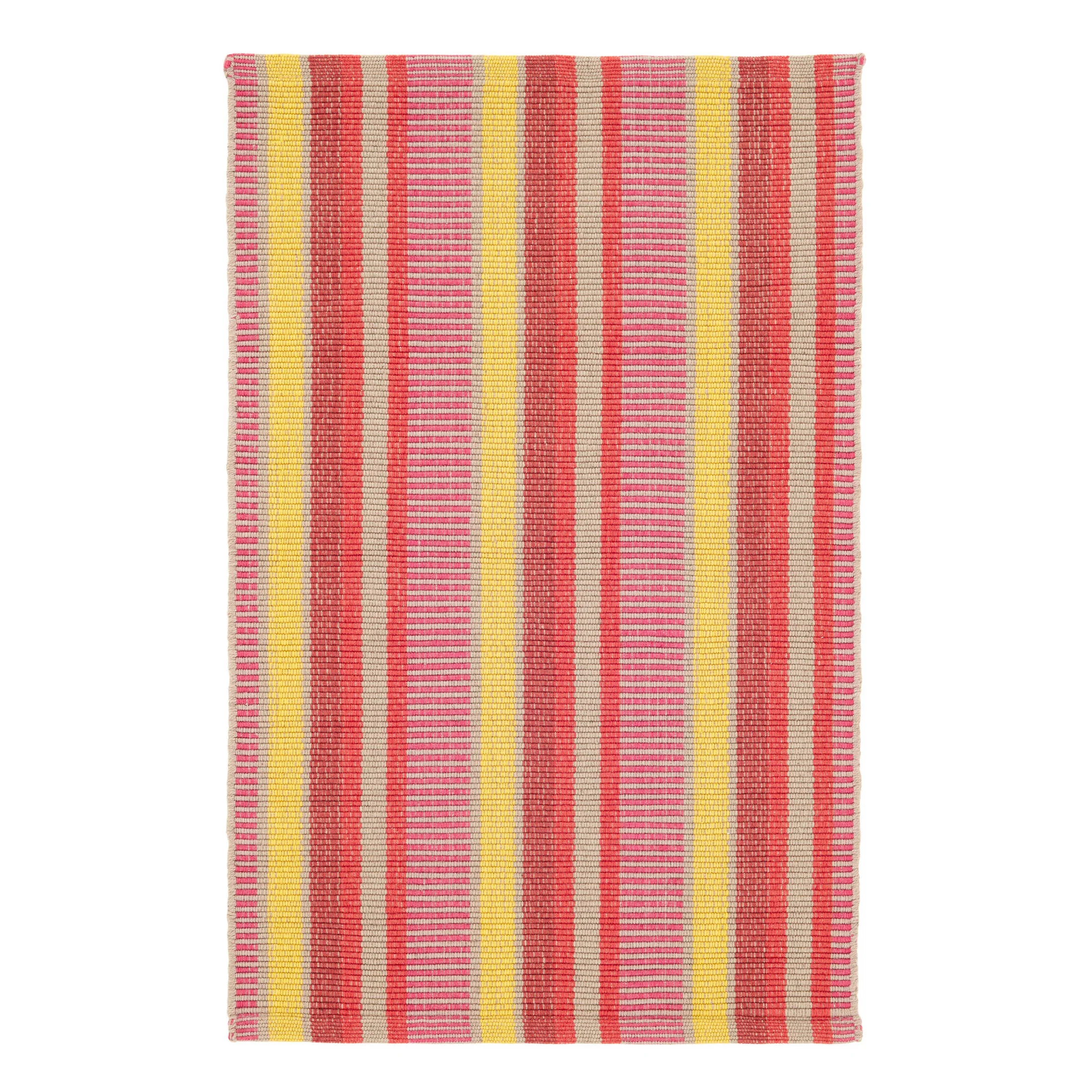 Always Greener Handwoven Indoor/Outdoor Rug | Red/Yellow
