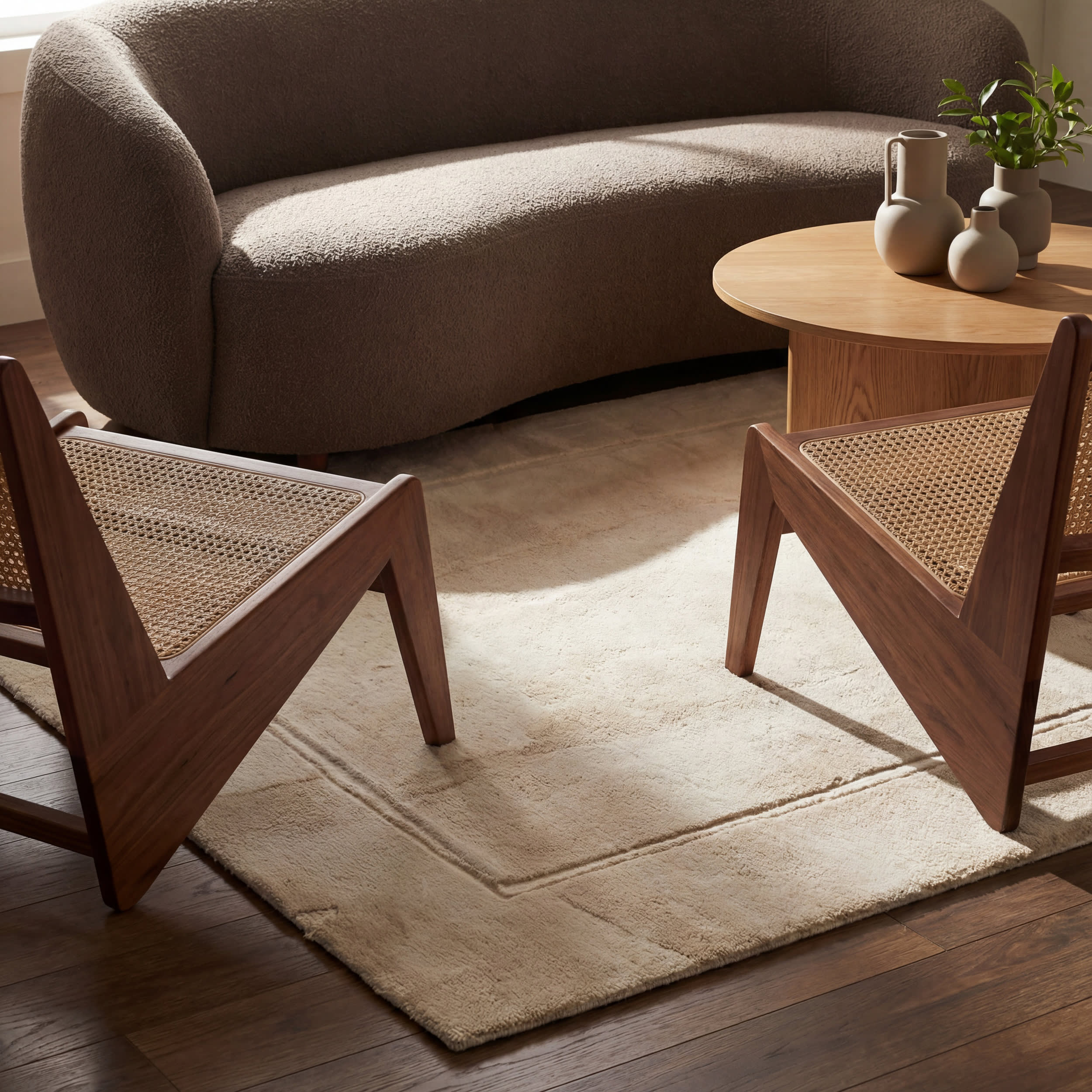 Jones Cloud Washable Rug | Sand - Image 8