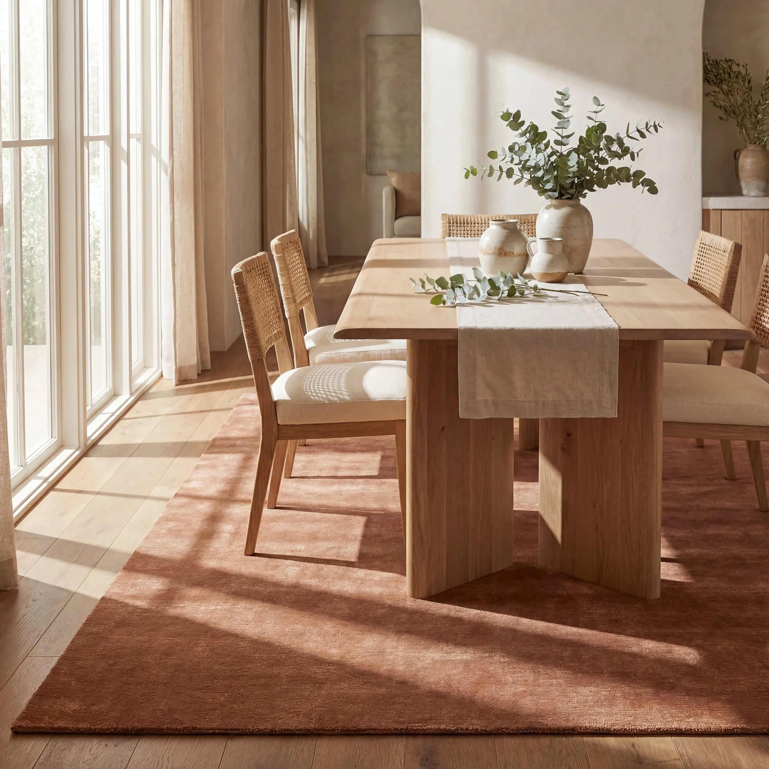 Alden Wool-Blend Rug | Brick - Image 5