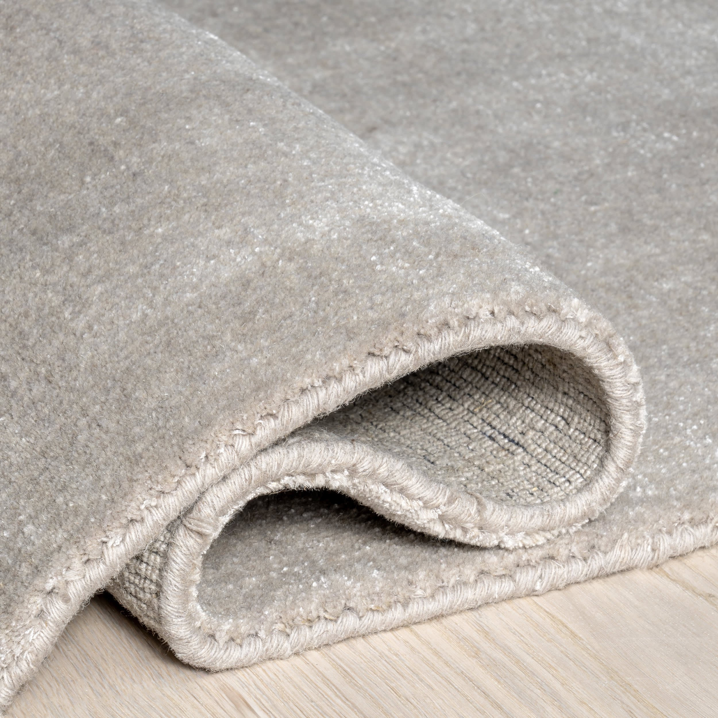 Alden Wool-Blend Rug | Dove Grey - Image 14