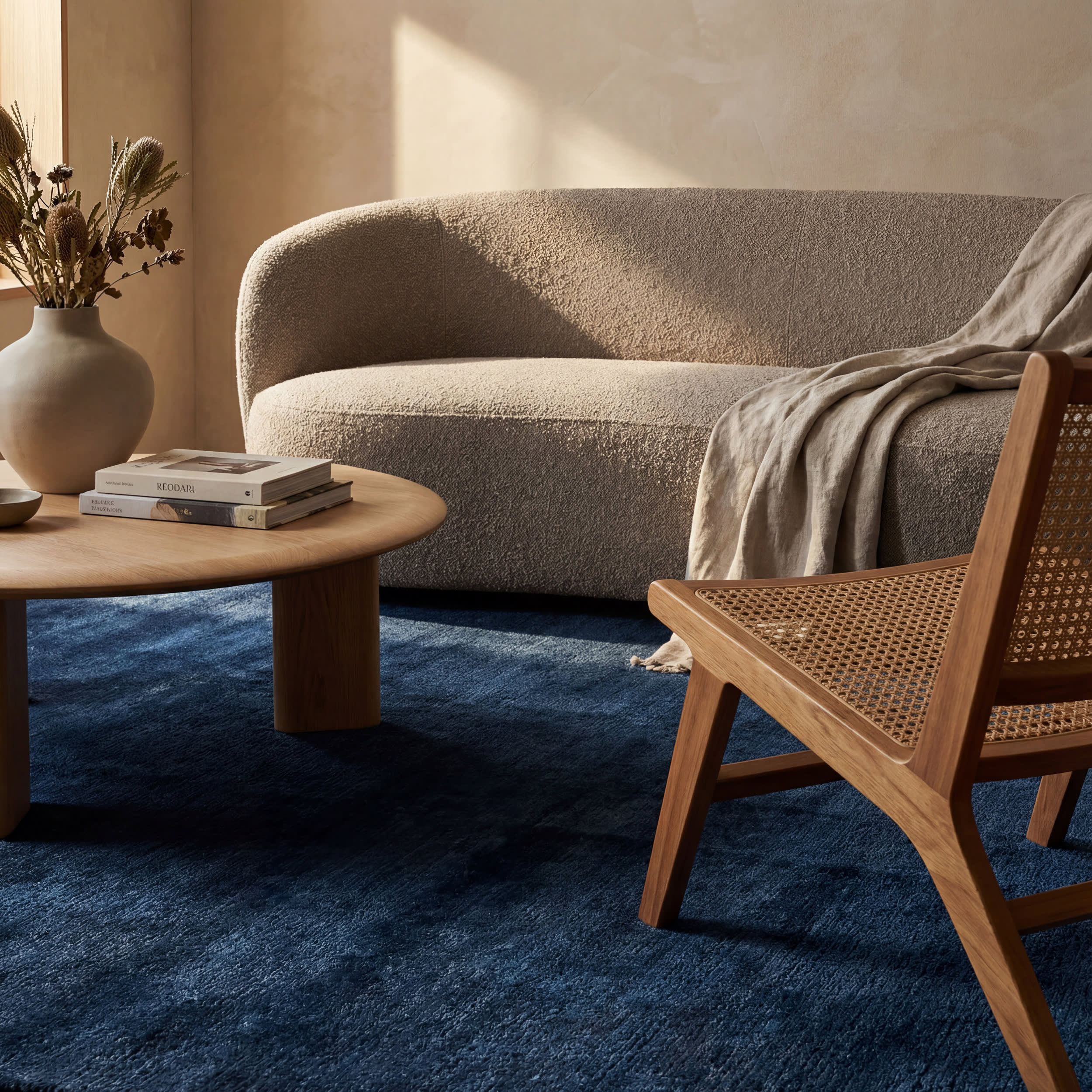 Alden Wool-Blend Rug | Midnight - Image 8