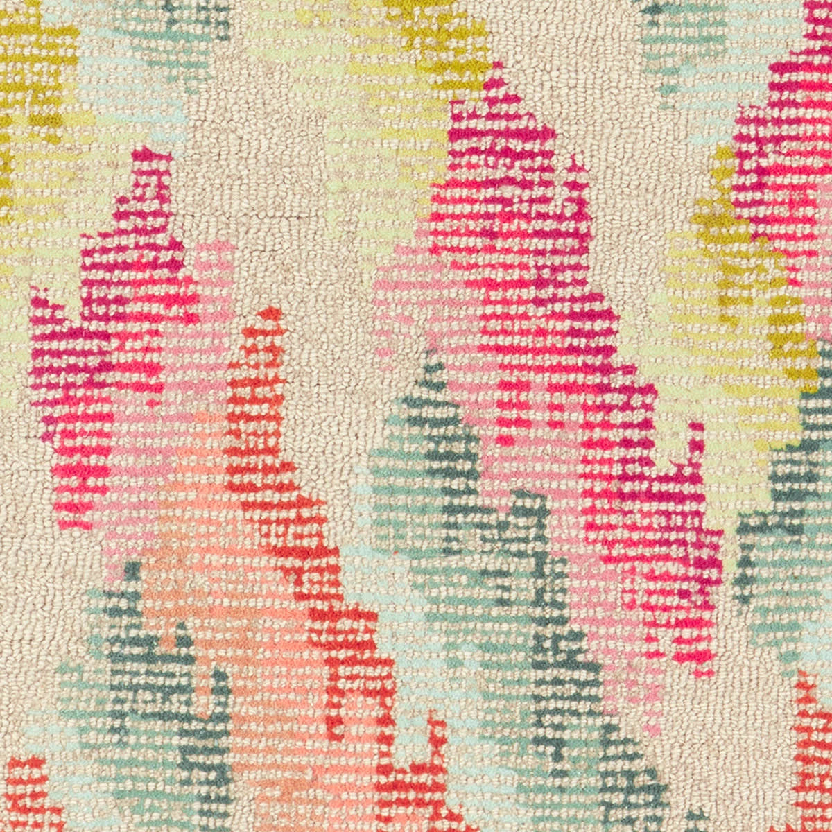Azura Hand Tufted Wool Rug Swatch | Multi
