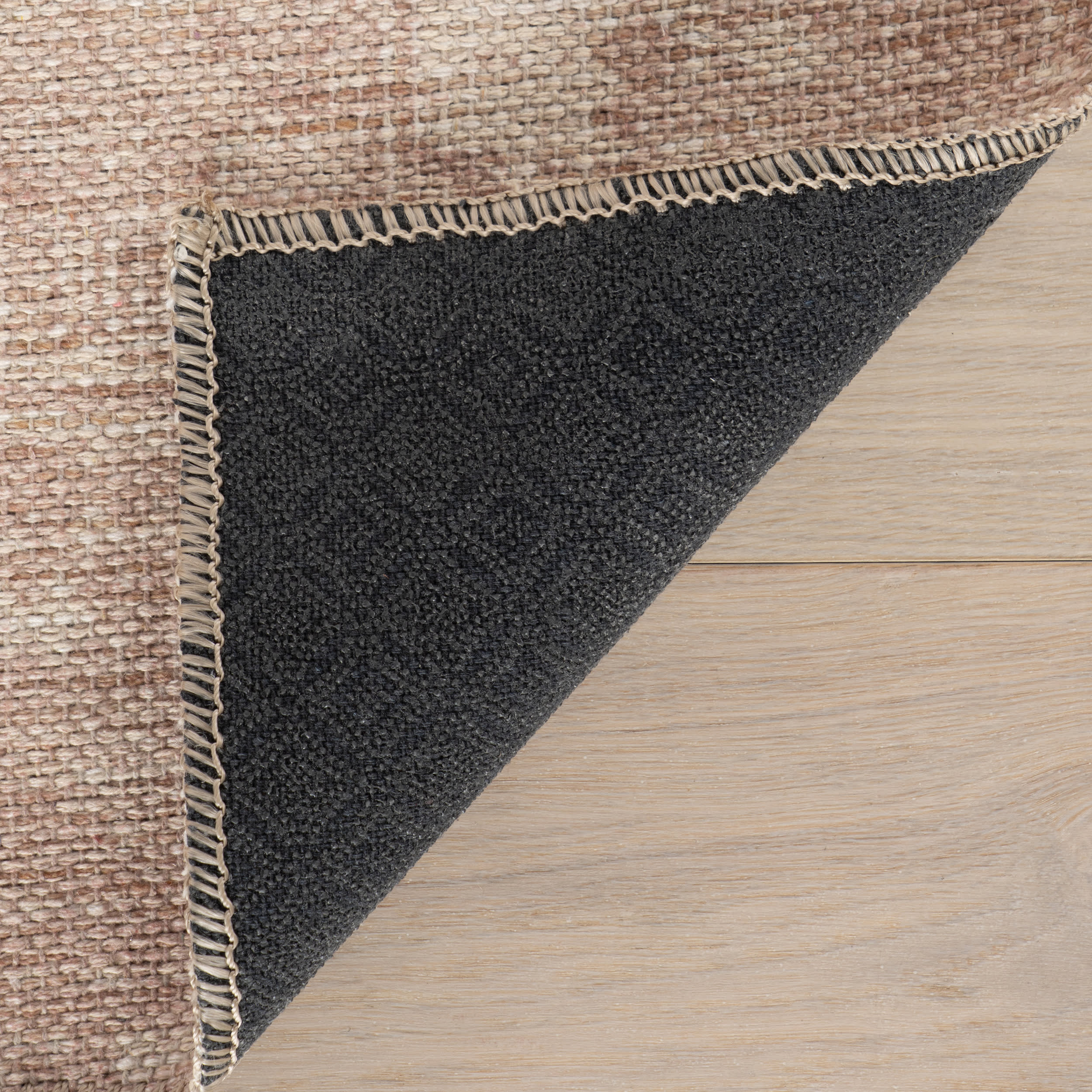 Bahira Traditional Floral Washable Rug | Peach - Image 5