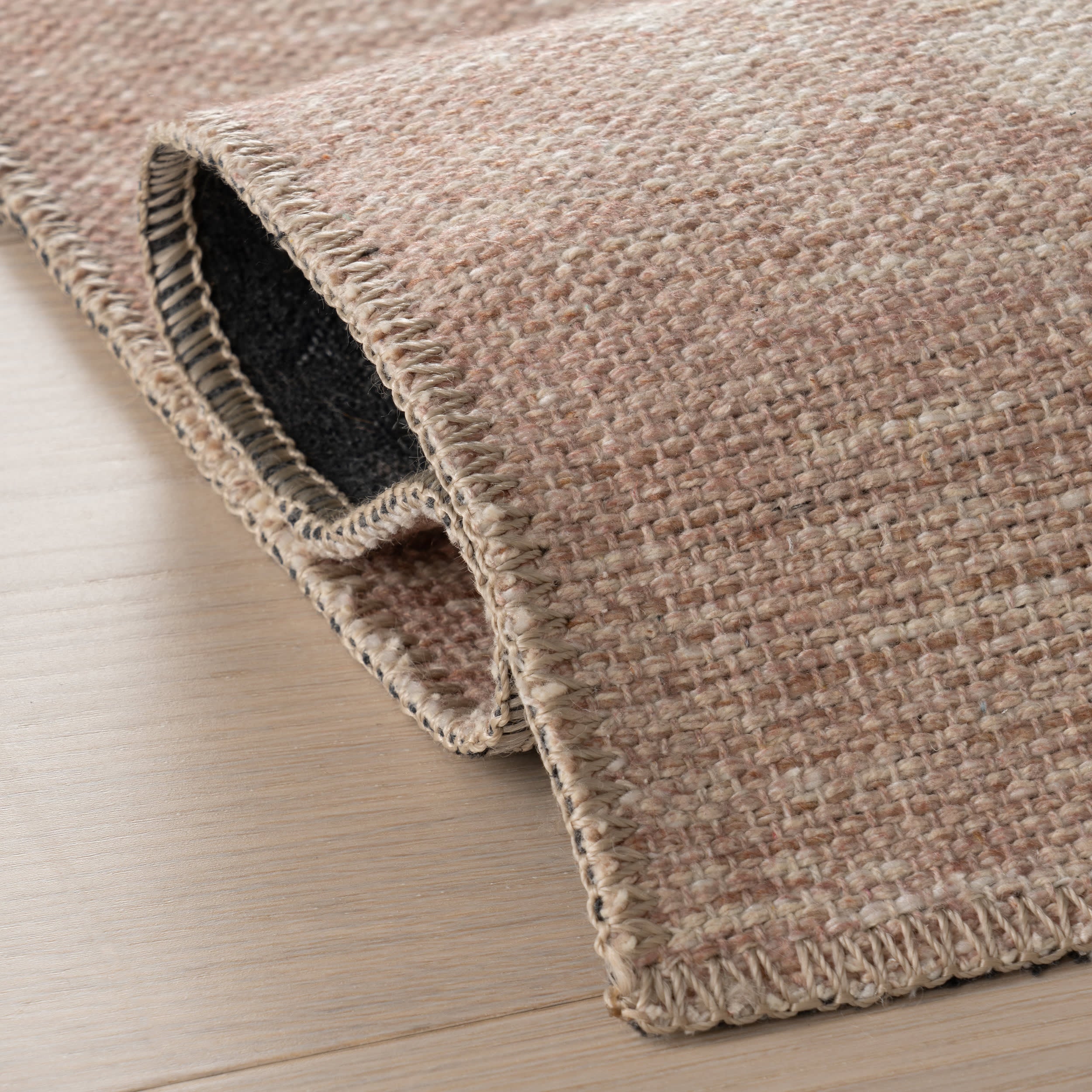 Bahira Traditional Floral Washable Rug | Peach - Image 9