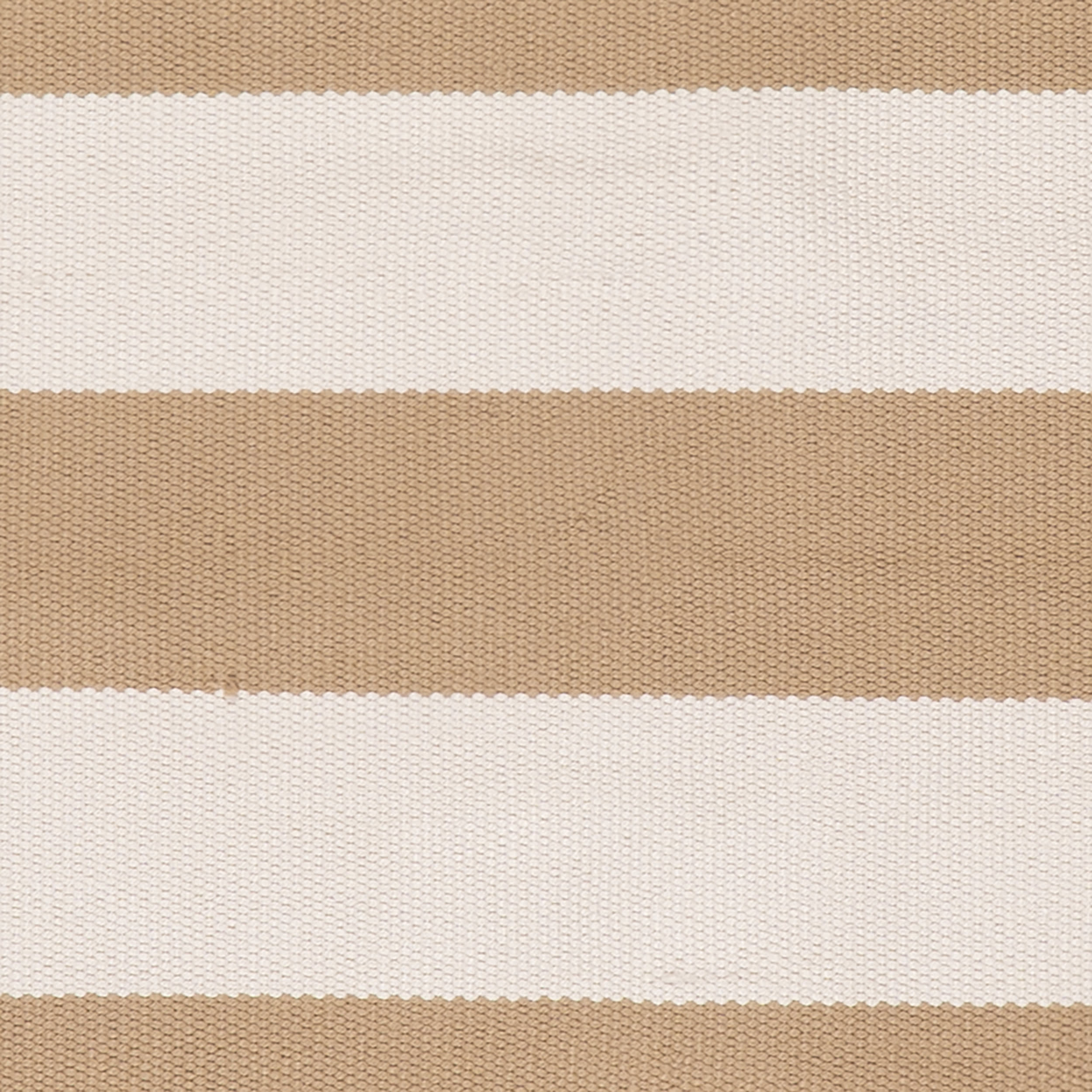 Banks Stripe Handwoven Indoor/Outdoor Rug Swatch | Khaki