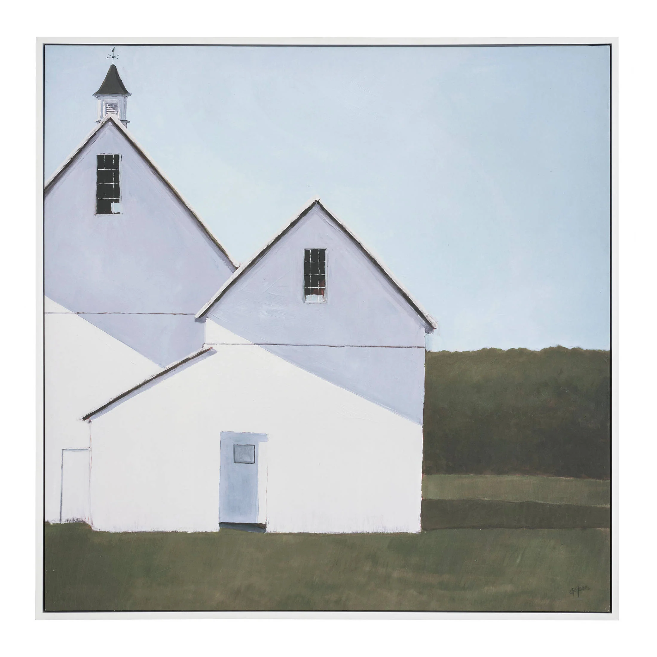 Barn View Wall Art | Multi