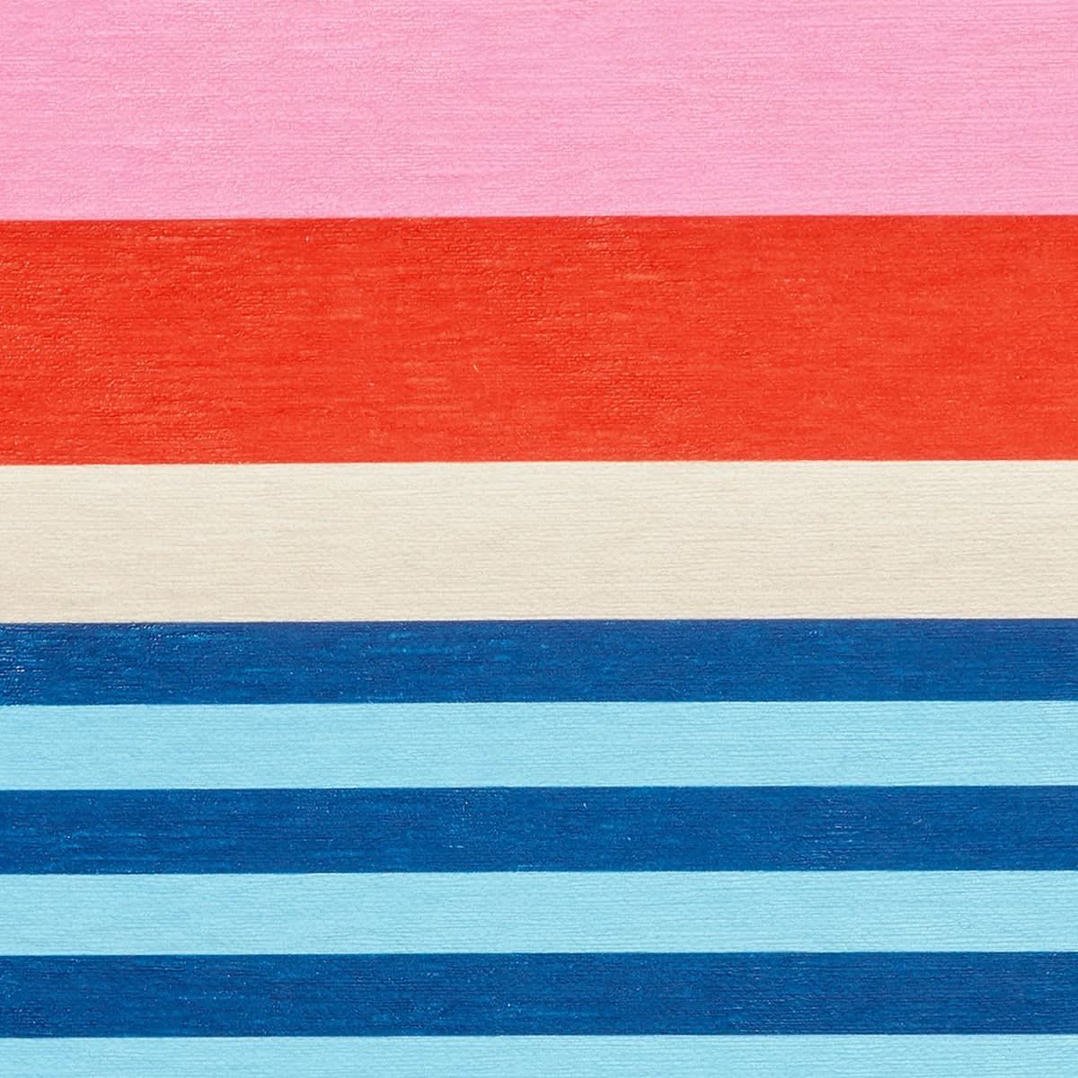 Beach Stripe Machine Washable Rug Swatch | Multi