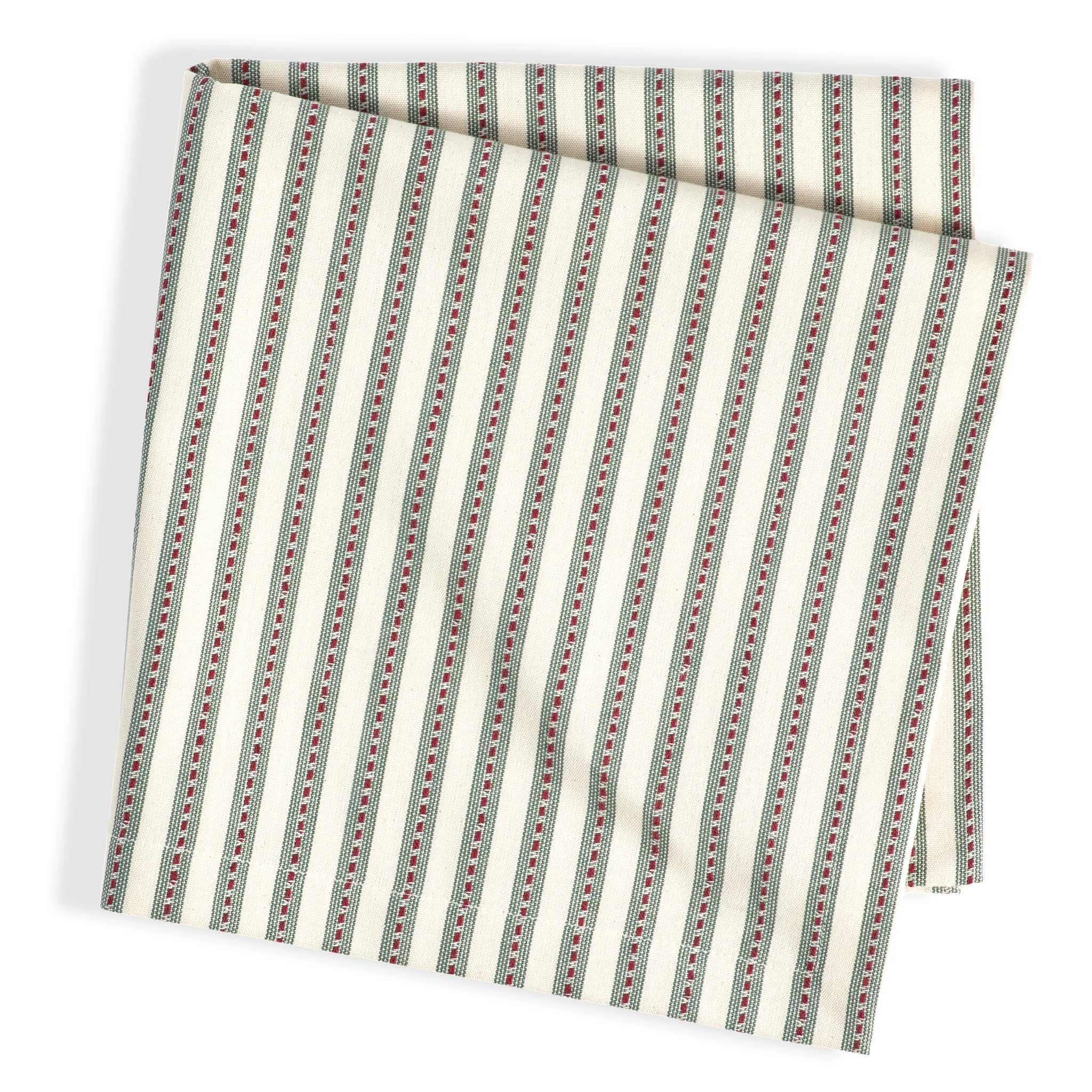 Bell Stripe Napkin Set of 4 | Green