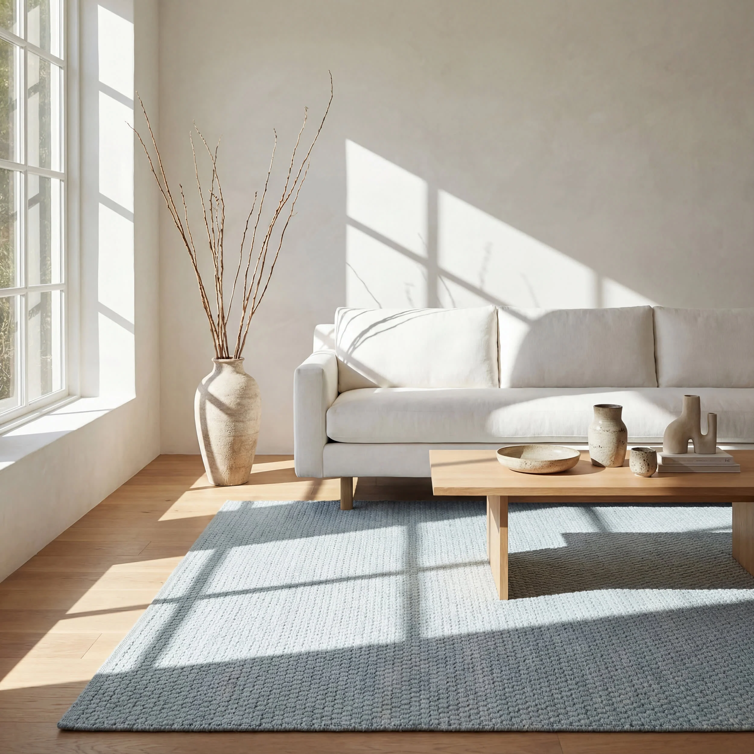 Bridges Rope Rug | Light Blue - Image 8