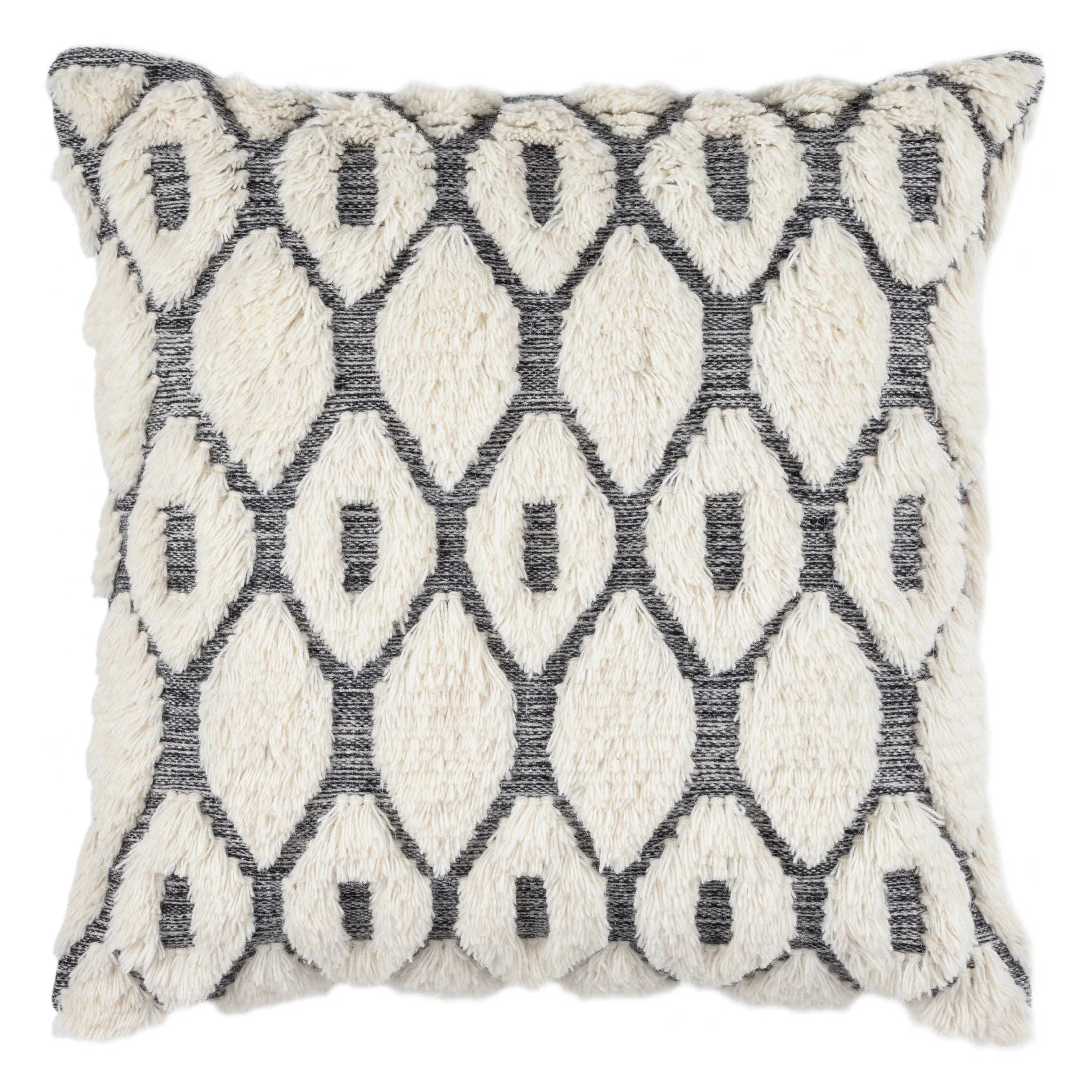 Bristol Wool Decorative Pillow Cover | Ivory - Image 3