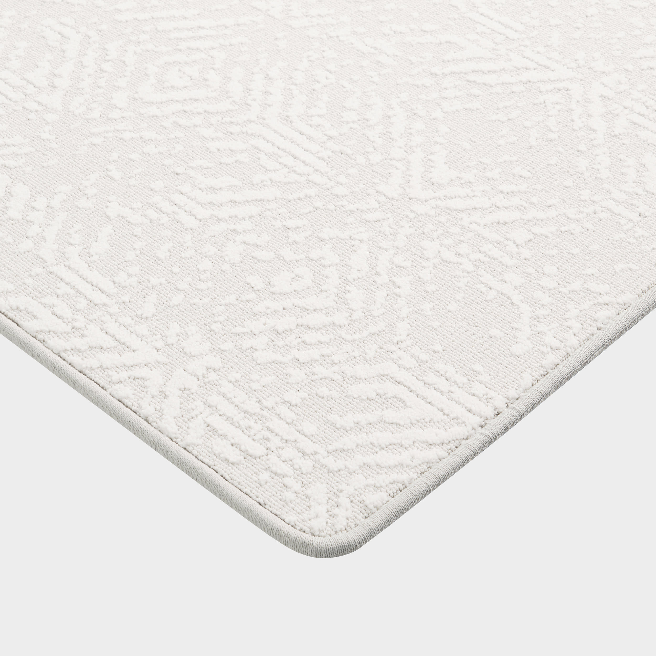 Bunting Distressed Custom Rug | Light Grey - Image 2