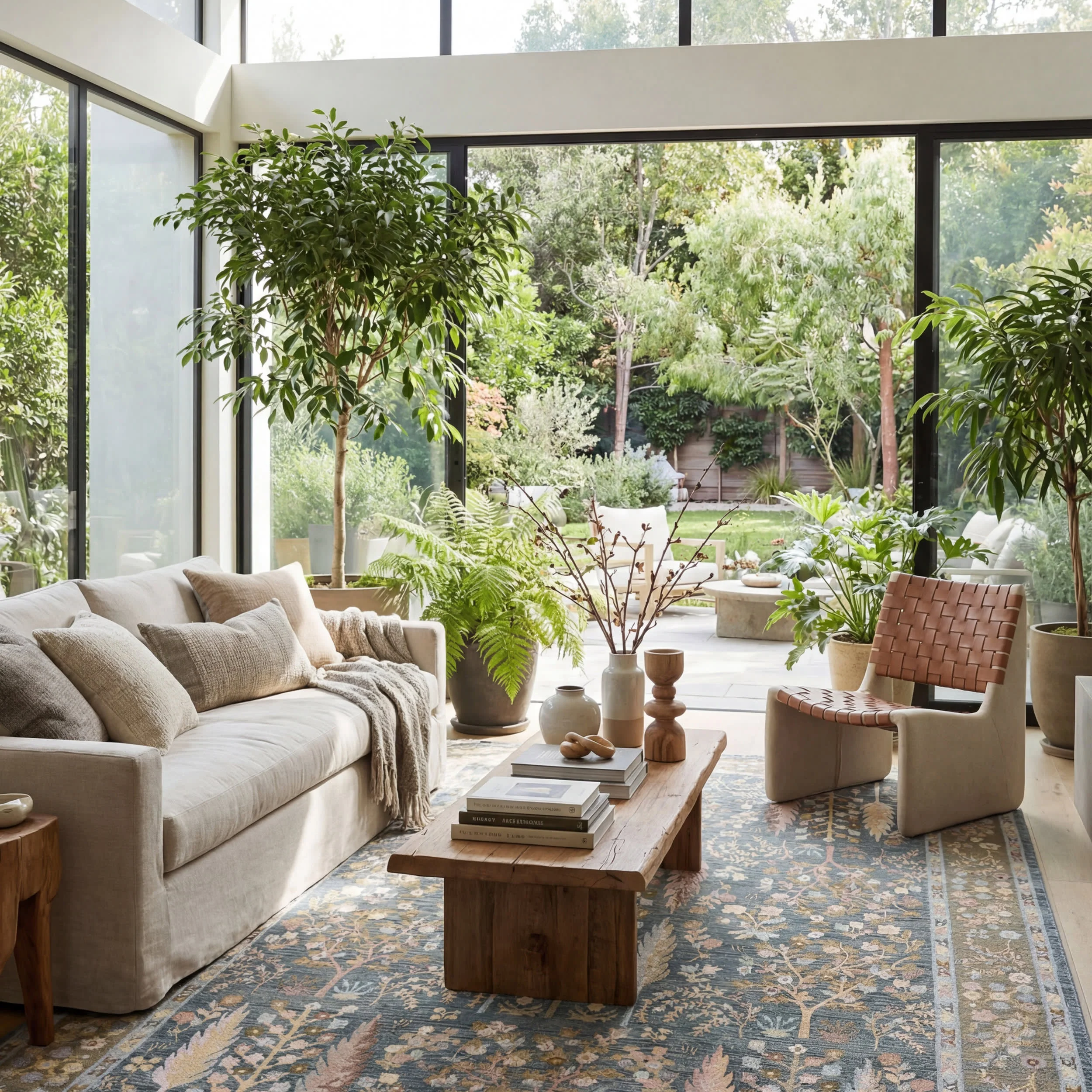 Vesperia Indoor/Outdoor Rug | Blue - Image 3