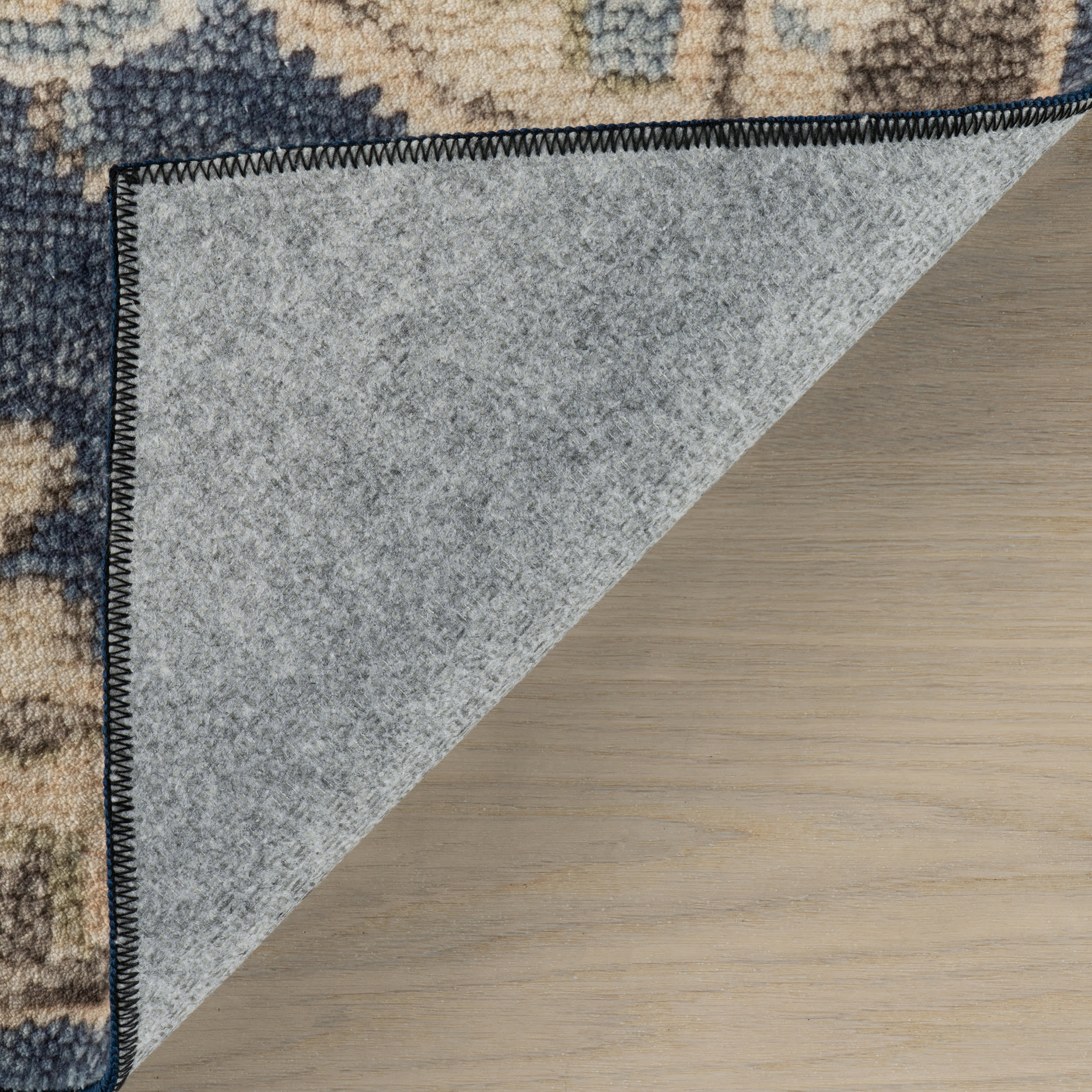 Camille Washable Rug | Navy - Image 3