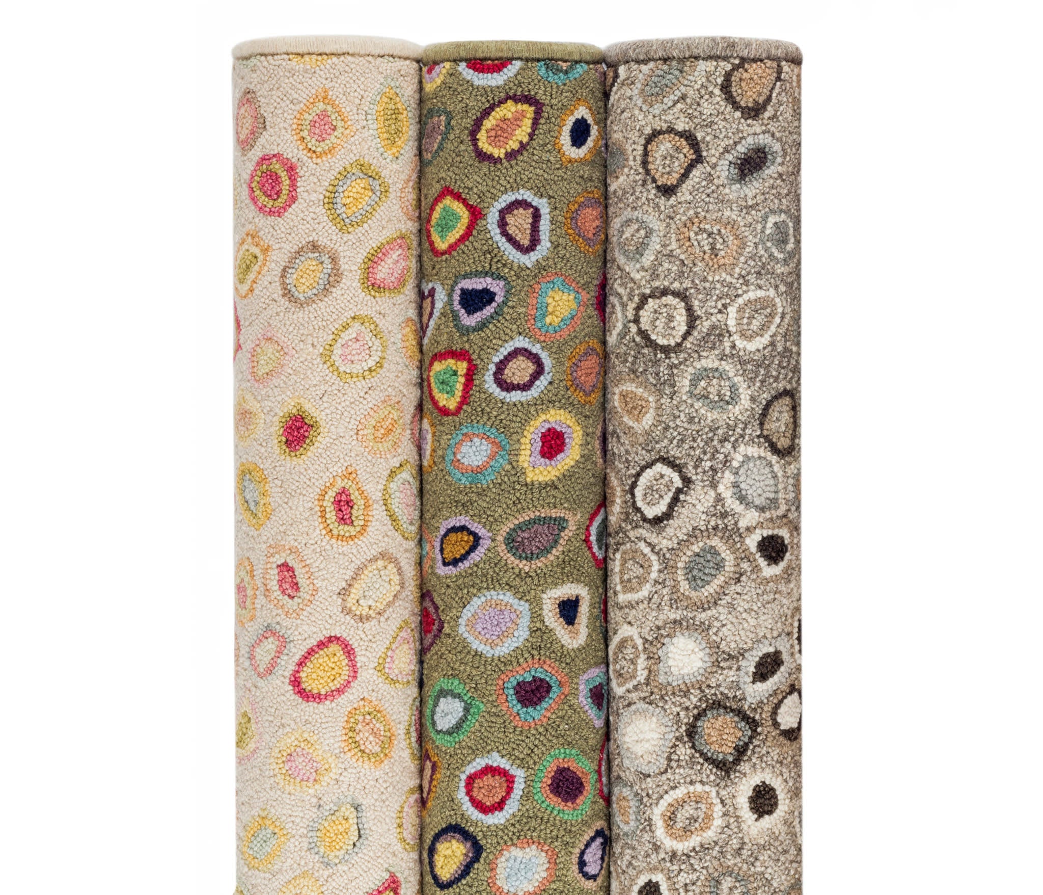 Cat's Paw Hand Micro Hooked Wool Custom Rug | Sage - Image 7