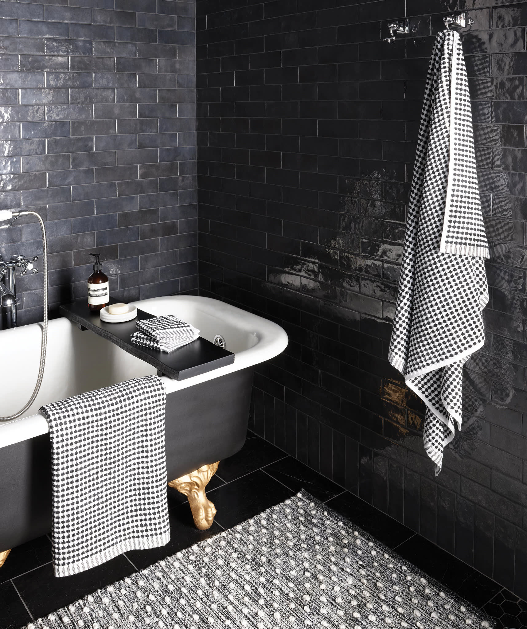 Ceylon Towel | Black - Image 2
