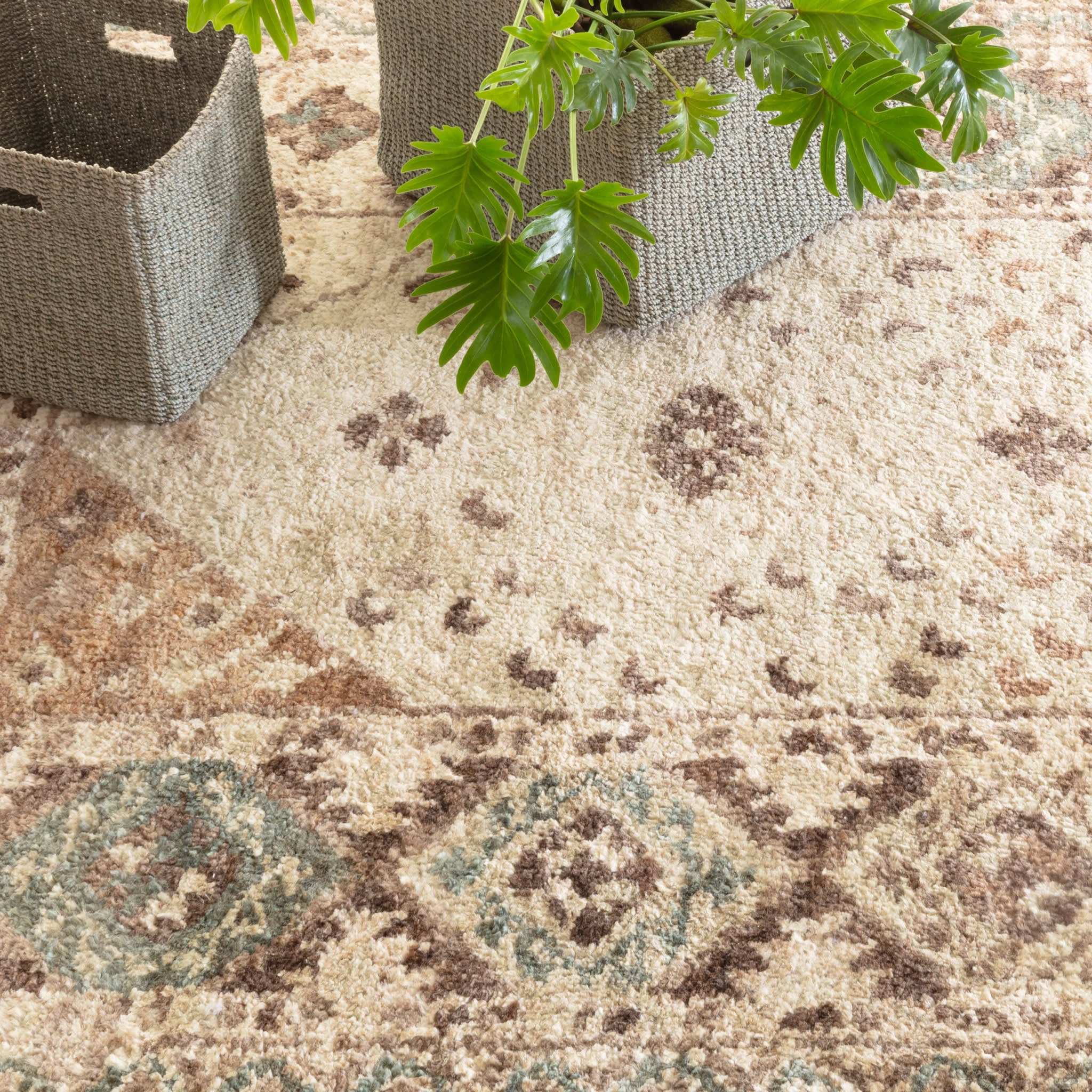 Chateau Hand Knotted Jute Rug Swatch - Image 3