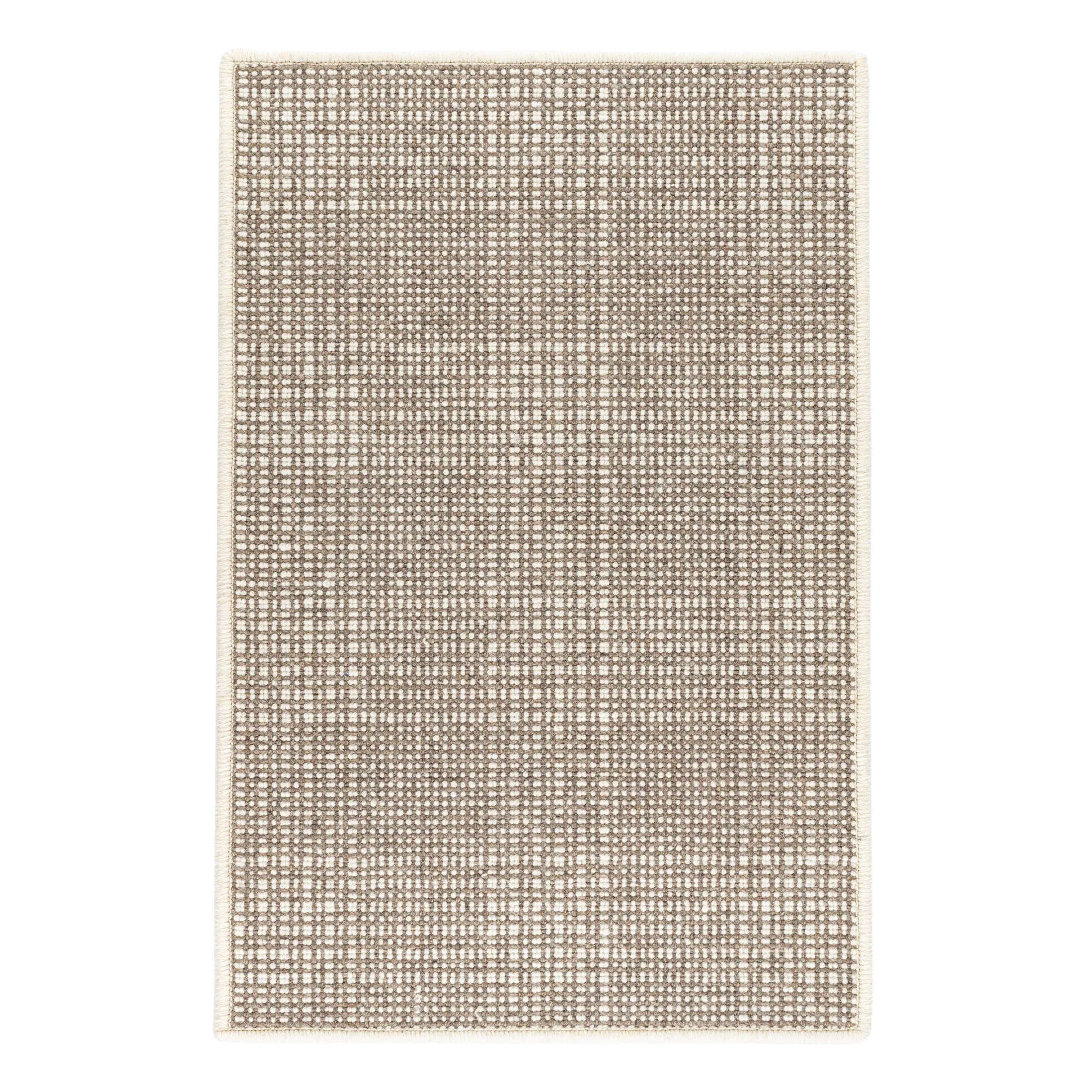Checkers Woven Wool Custom Rug | Flint
