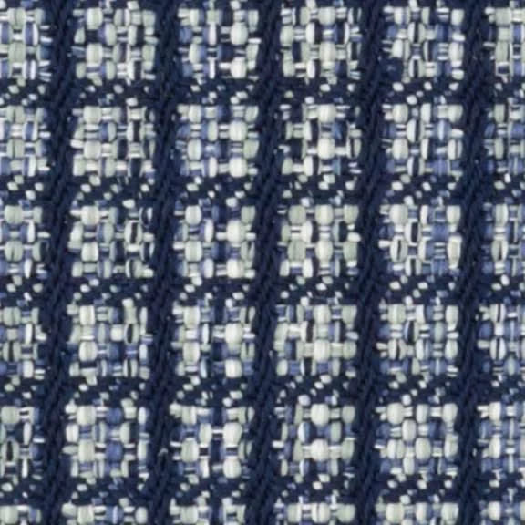 Coco Handwoven Indoor/Outdoor Custom Rug Swatch | Blue