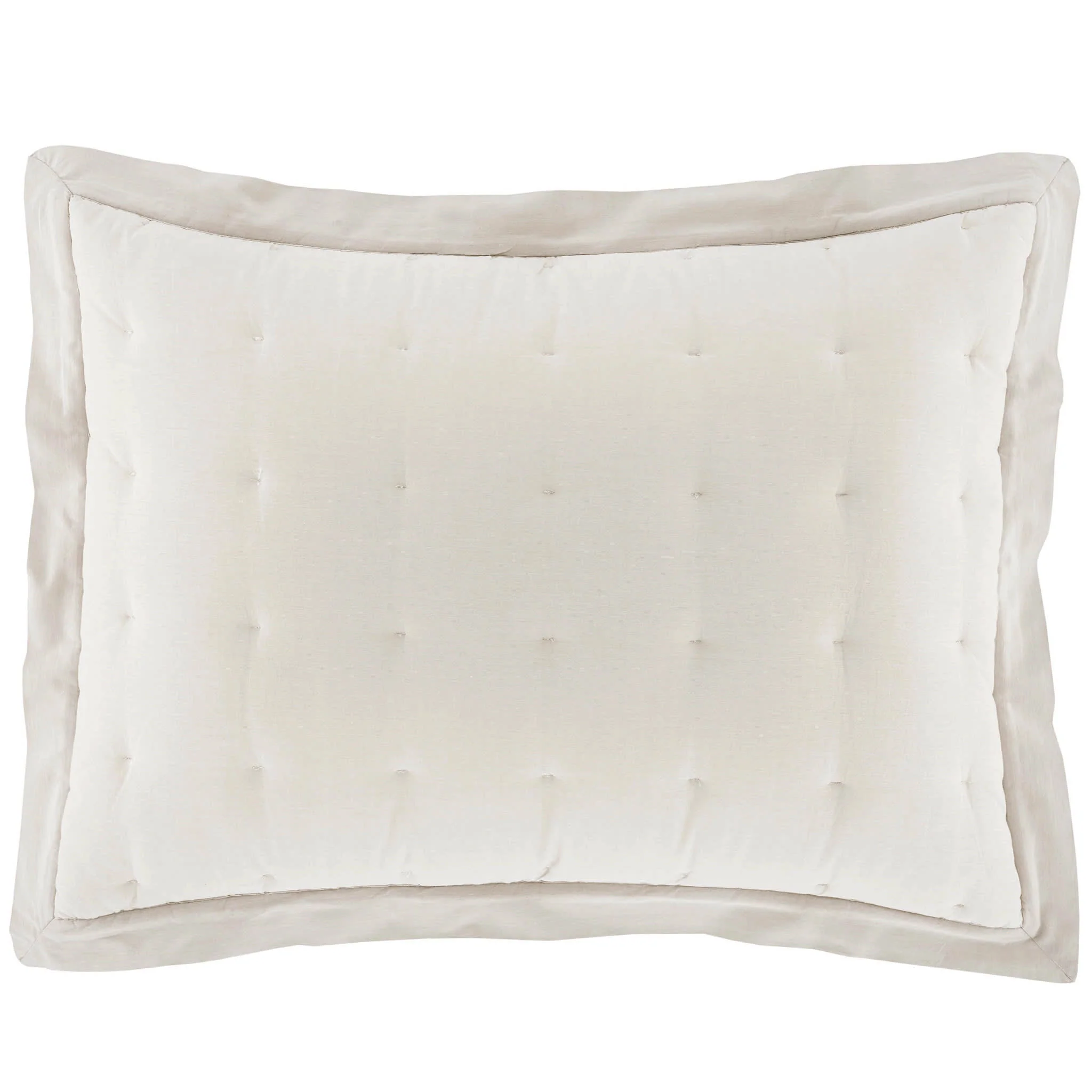 Cozy Cotton Puff Sham | Natural