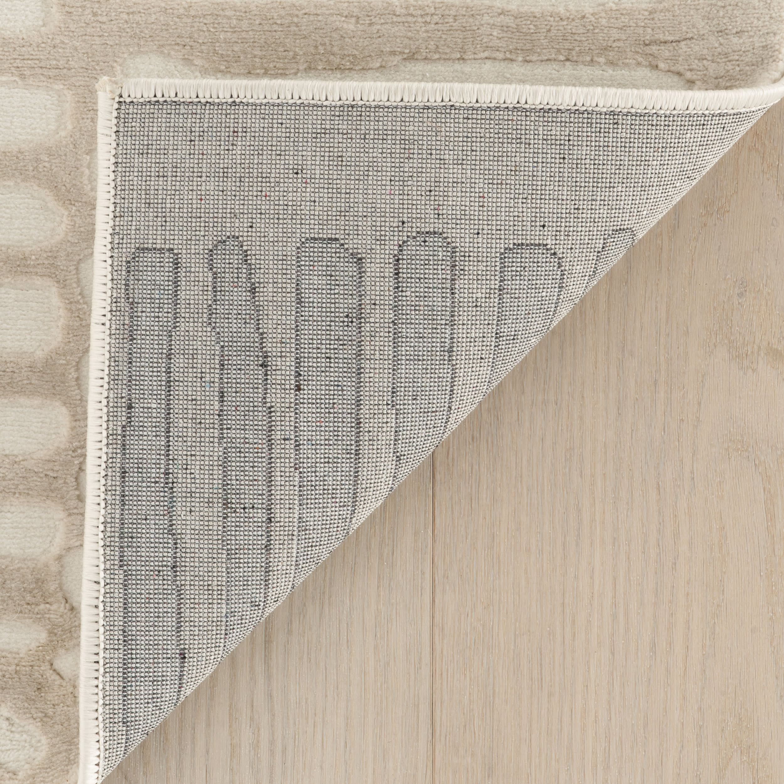 Bristol Textured Washable Rug | Cream - Image 5