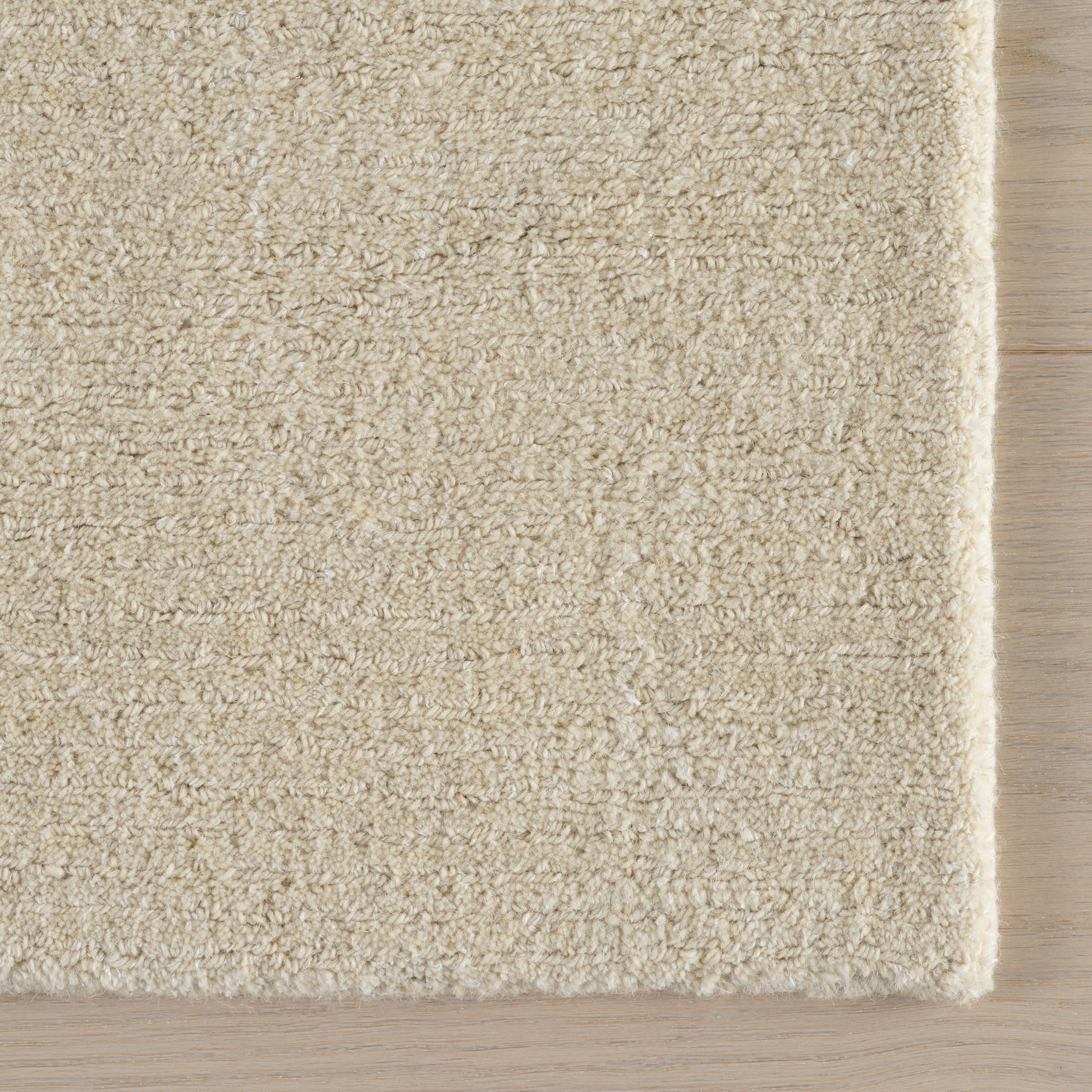 Crosby Solid Wool Rug by Nate Berkus | Cream - Image 6