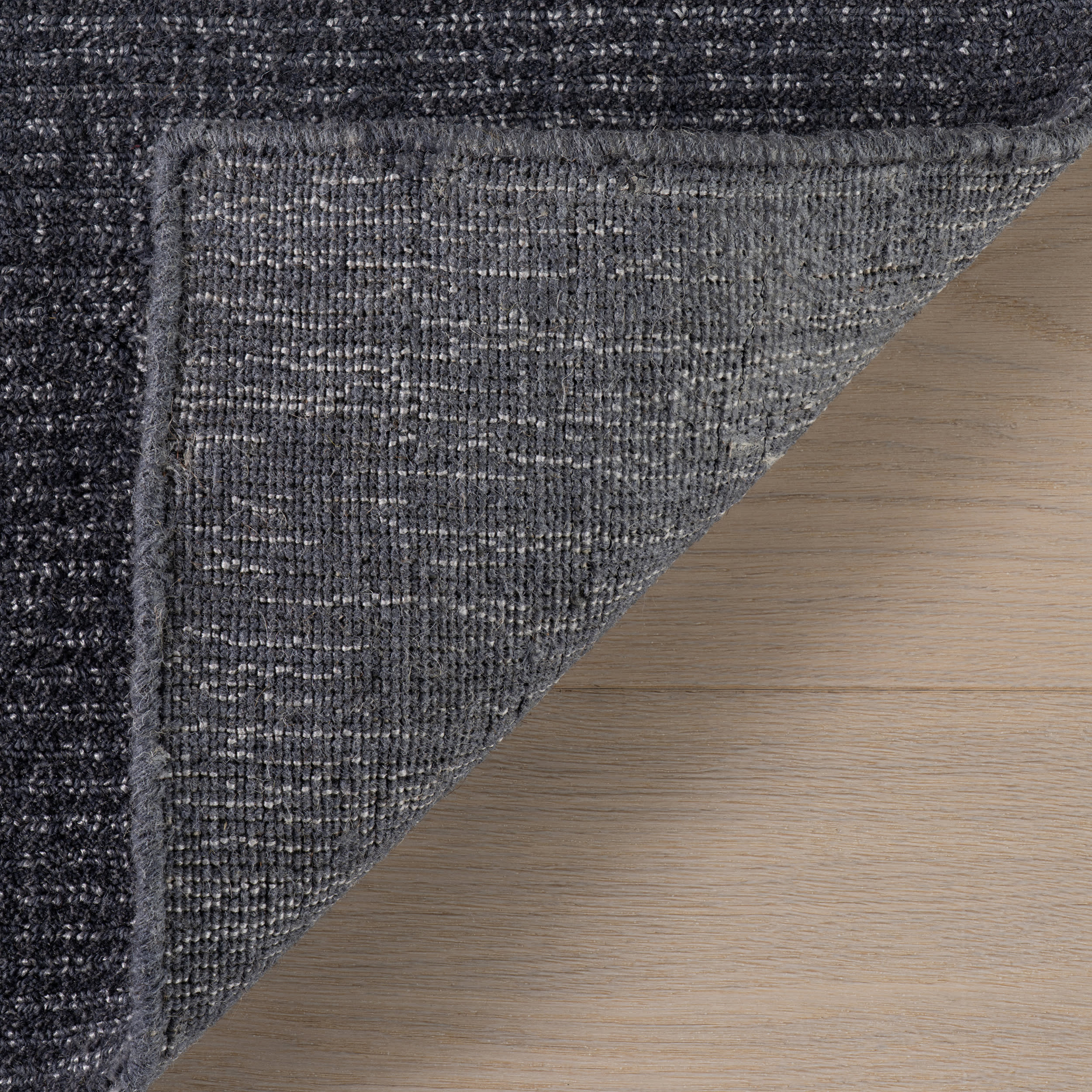 Crosby Solid Wool Rug by Nate Berkus | Slate Blue - Image 4