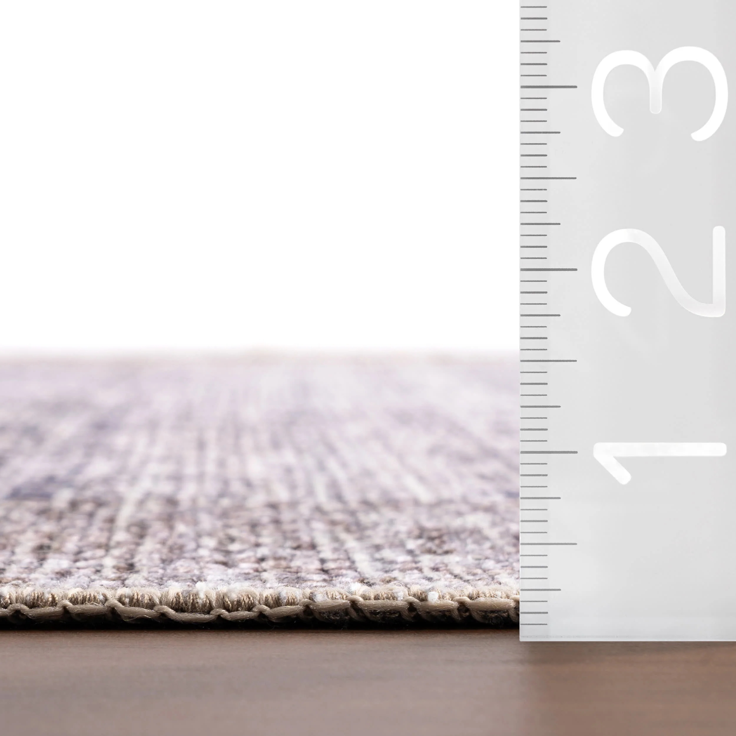 Lorelei Vintage Washable Rug | Brown - Image 7