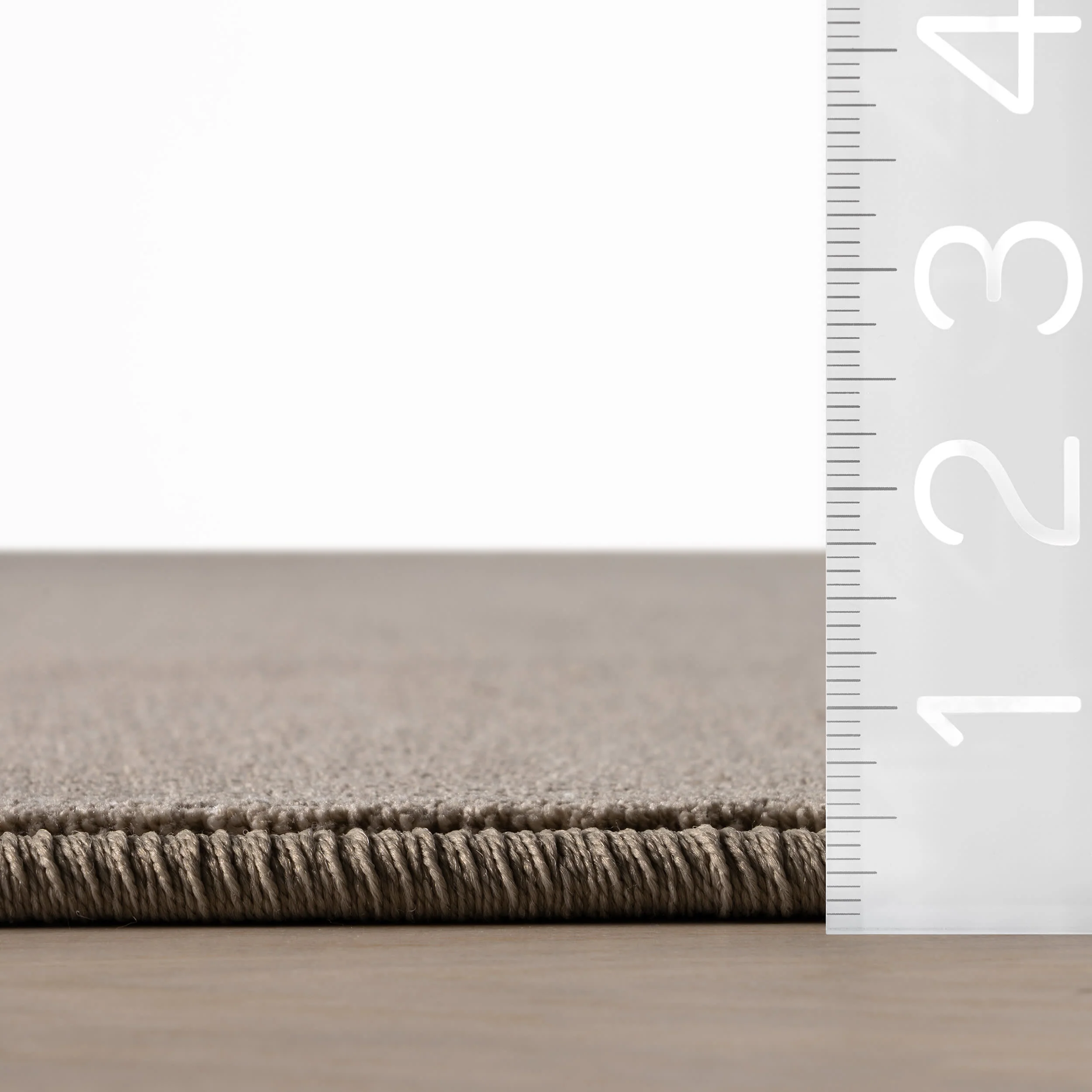 Delphine Textured Indoor/Outdoor Custom Rug | Brown - Image 5
