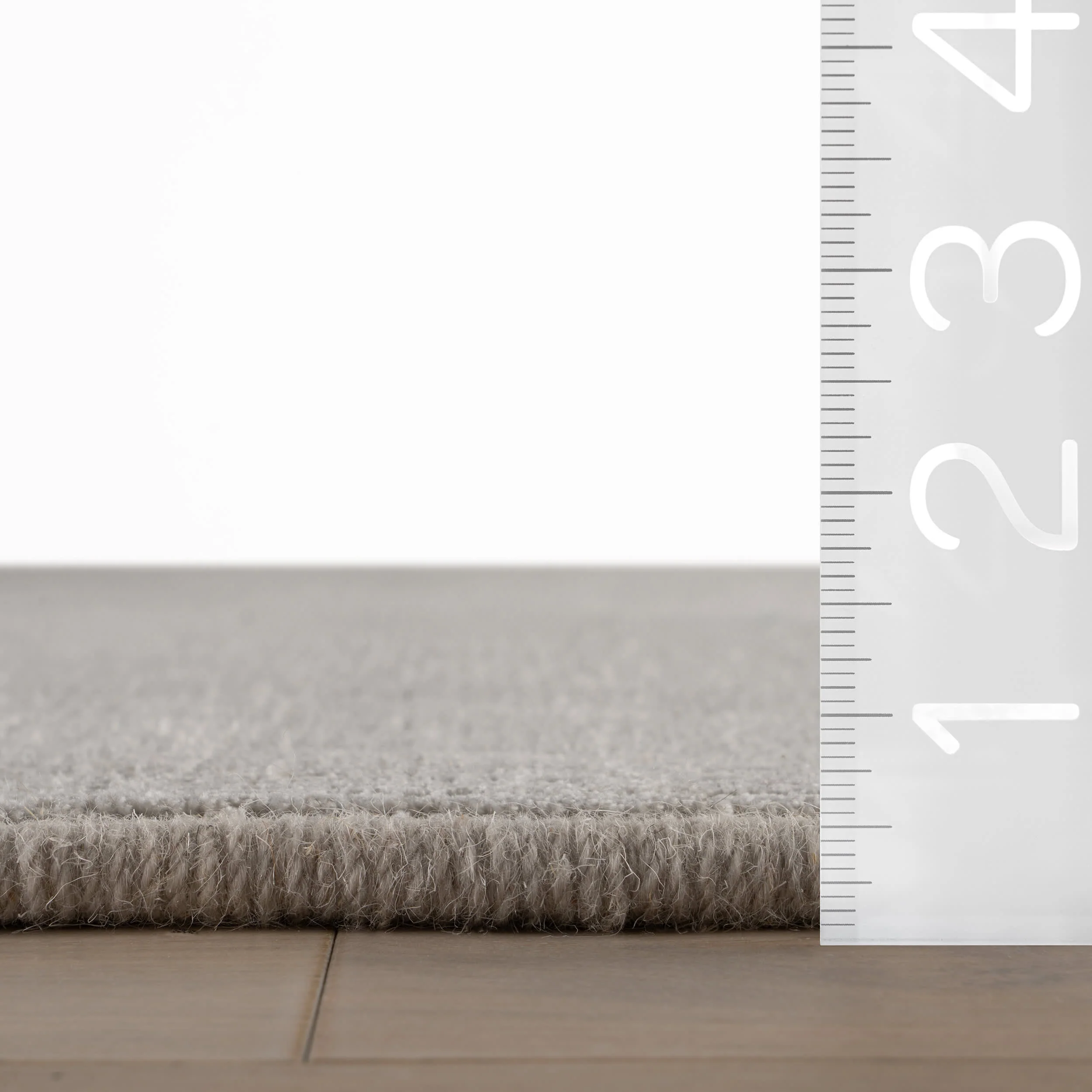 Delphine Textured Indoor/Outdoor Custom Rug | Grey - Image 5