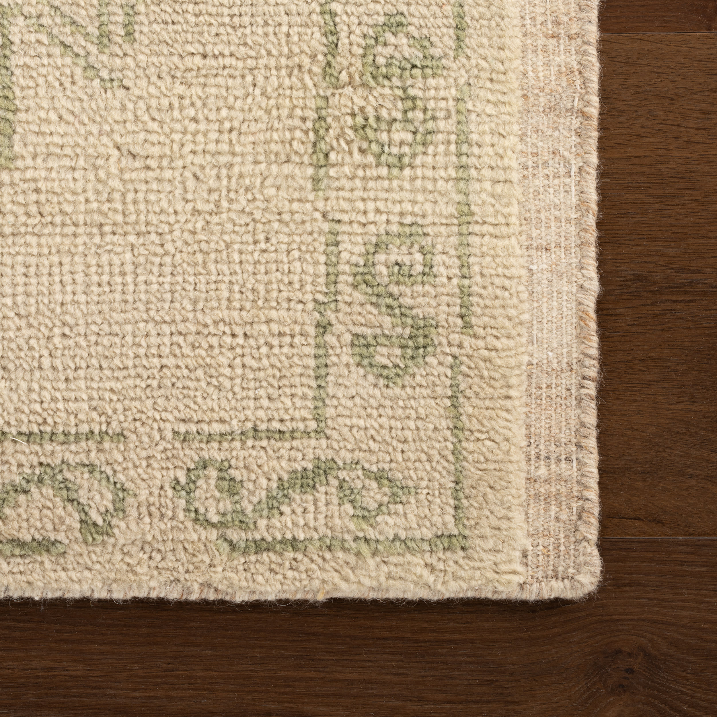 Dicyra Traditional Vintage Rug | Ivory - Image 3