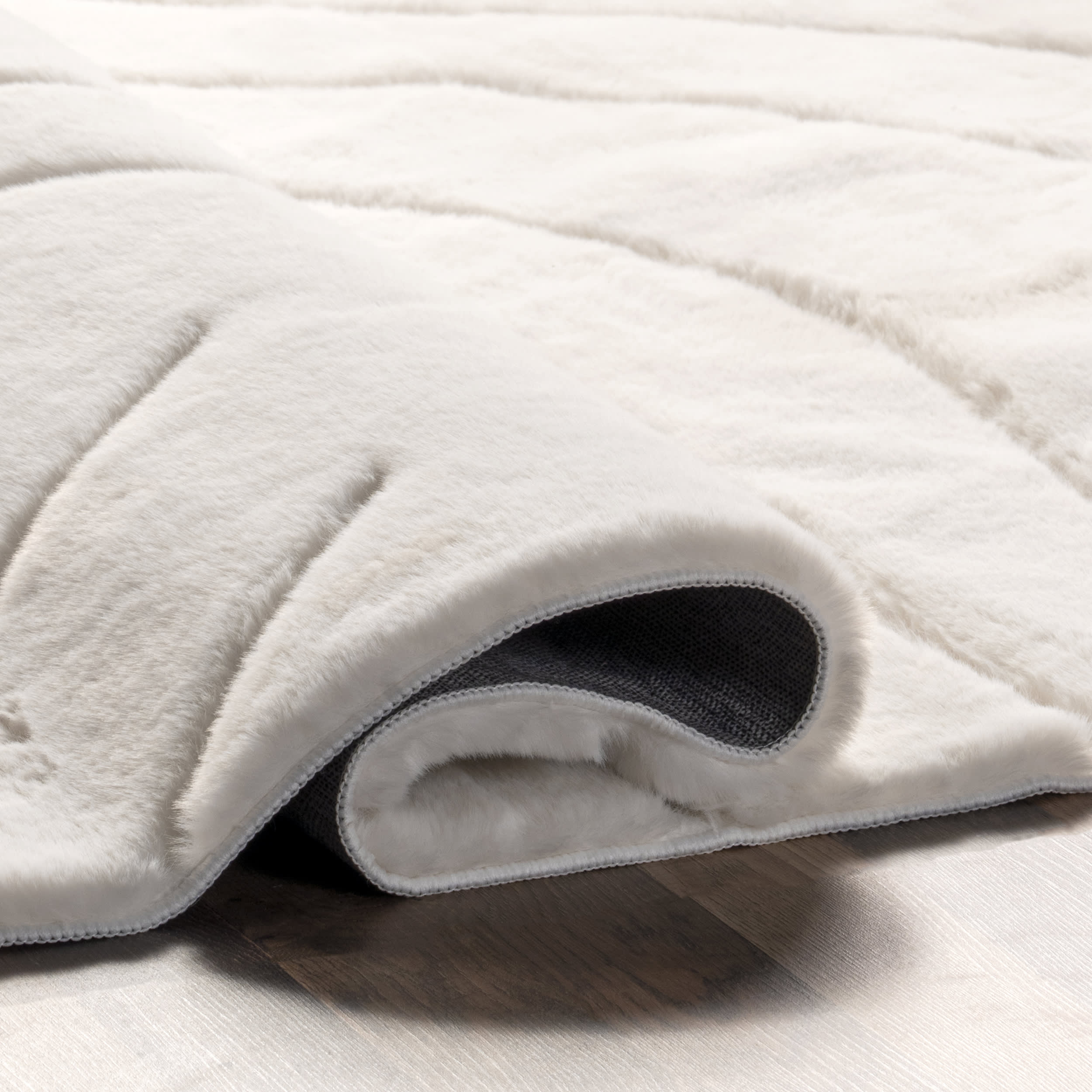 Frosted Waves Cloud Washable Rug | White - Image 10