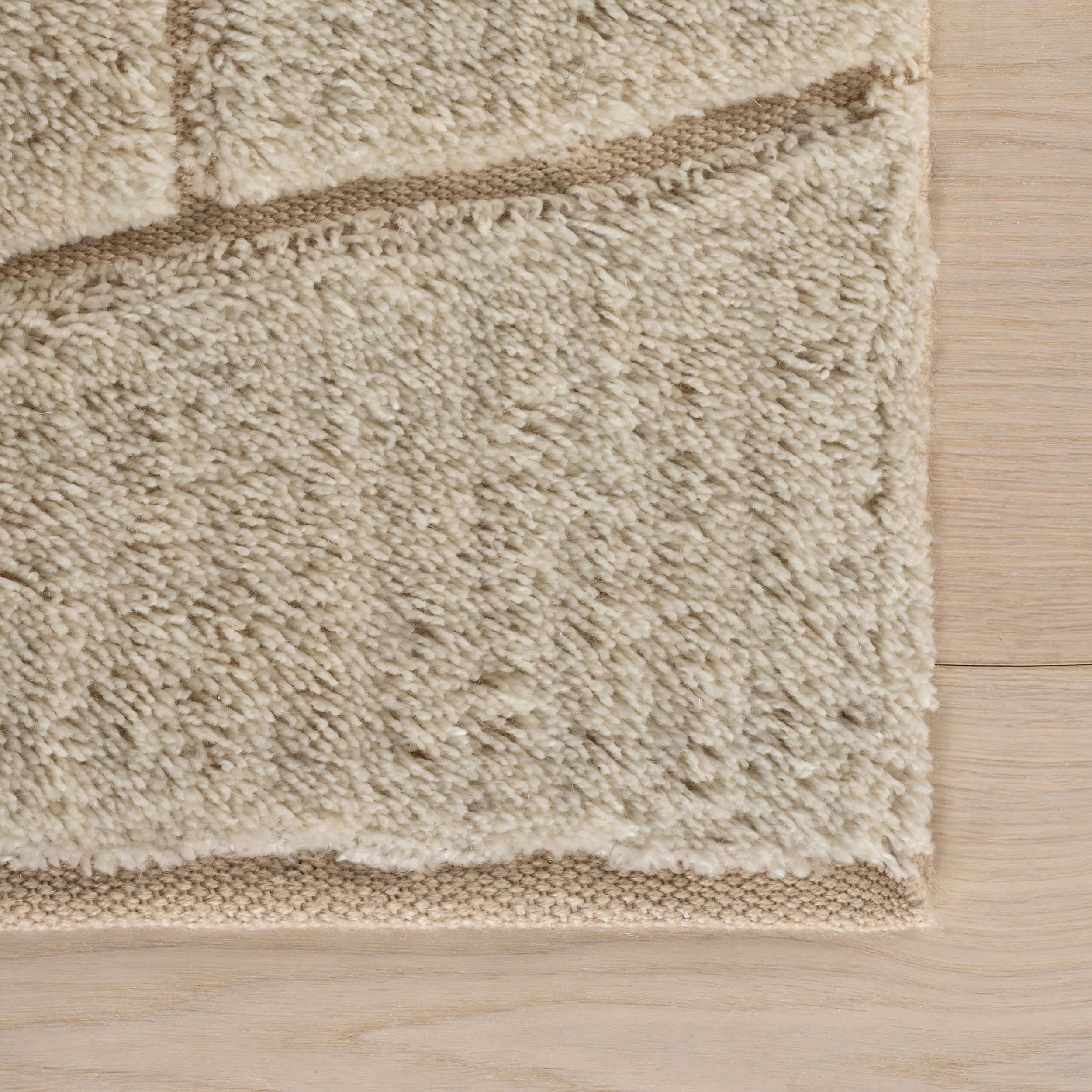 Drela Abstract Bohemian Rug | Ivory - Image 3