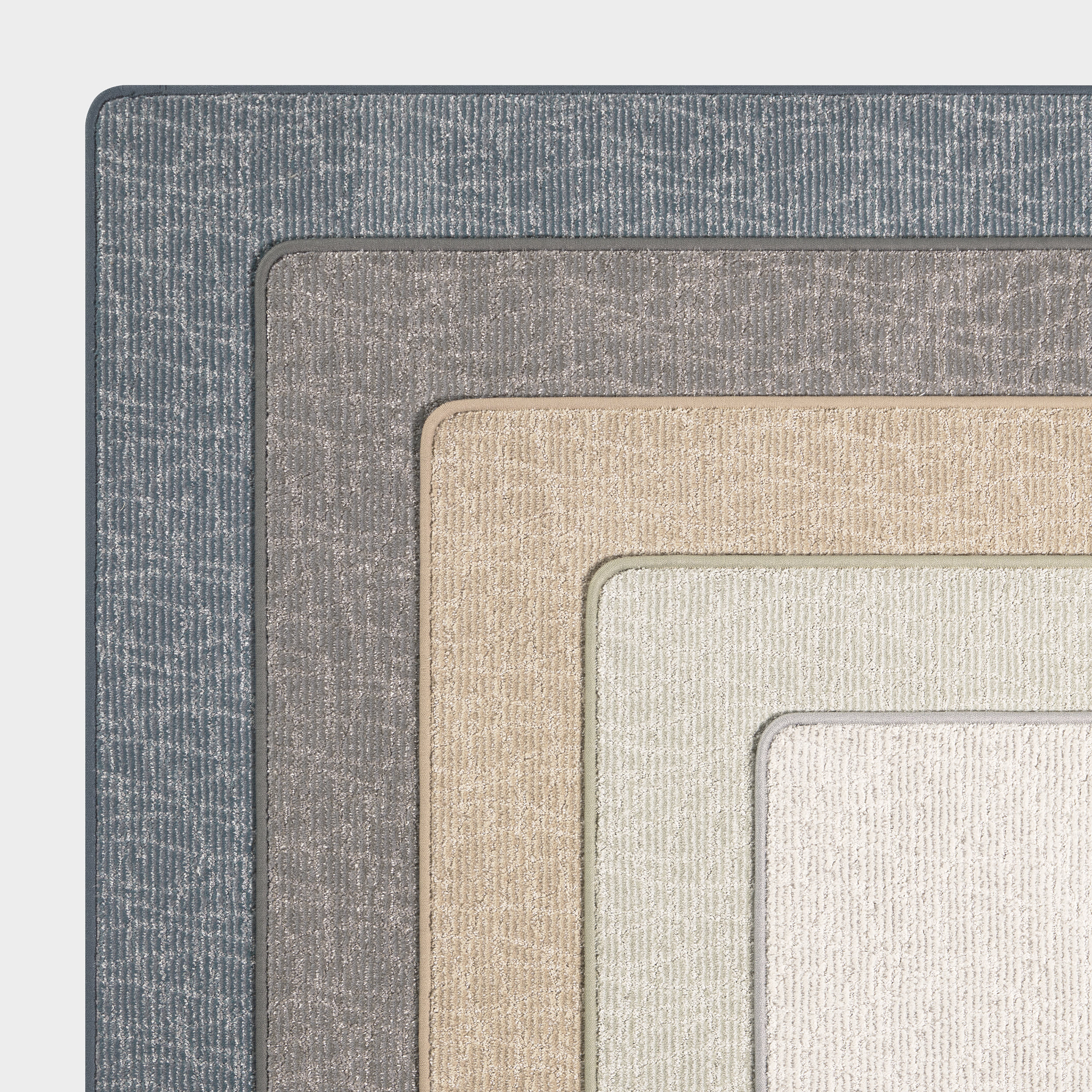 Dunlin Wavy Ridged Custom Rug | Grey - Image 5