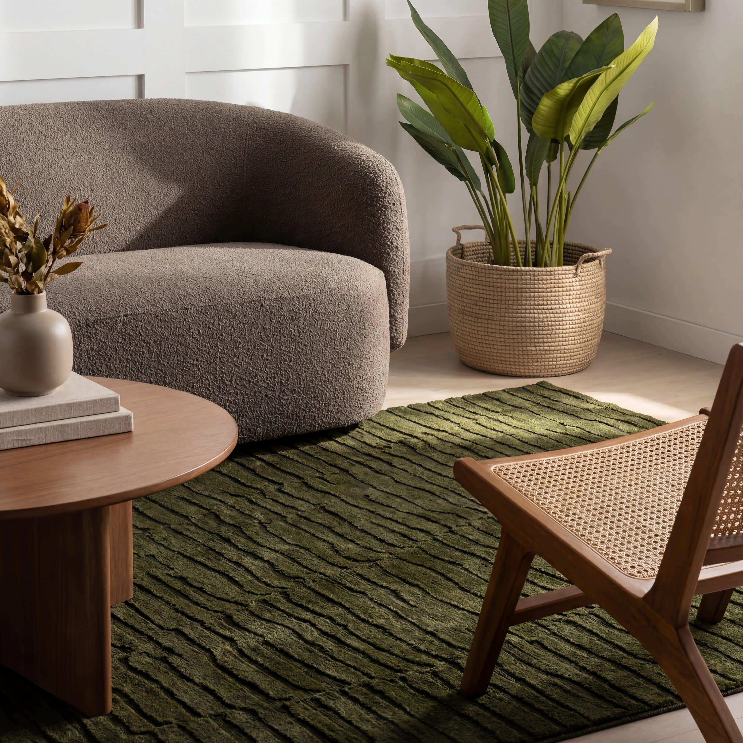 Seyla Cloud Washable Rug | Green - Image 8