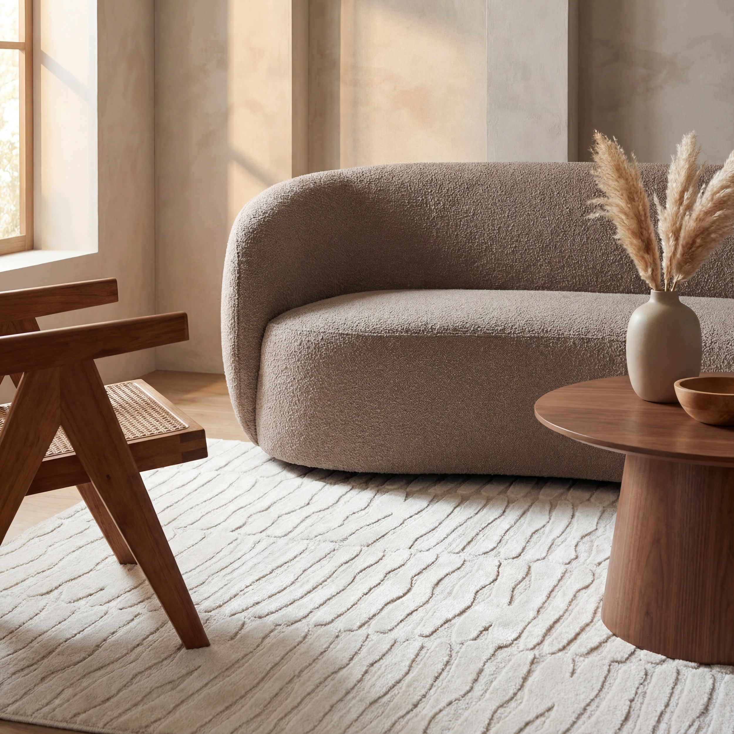 Seyla Cloud Washable Rug | Off White - Image 8