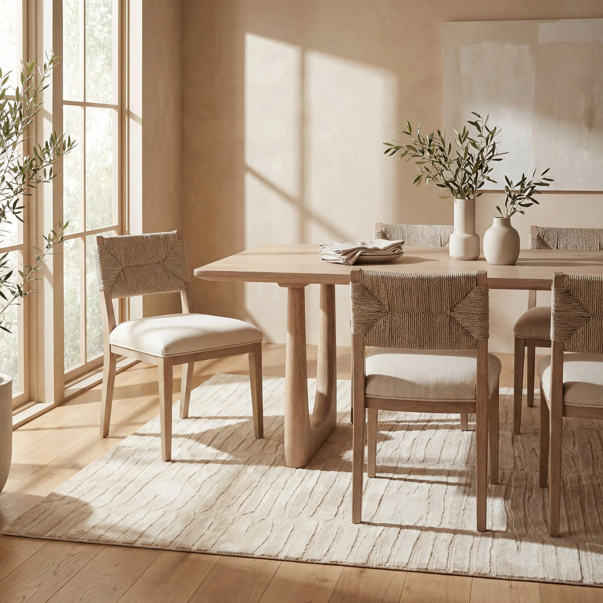 Seyla Cloud Washable Rug | Sand - Image 4