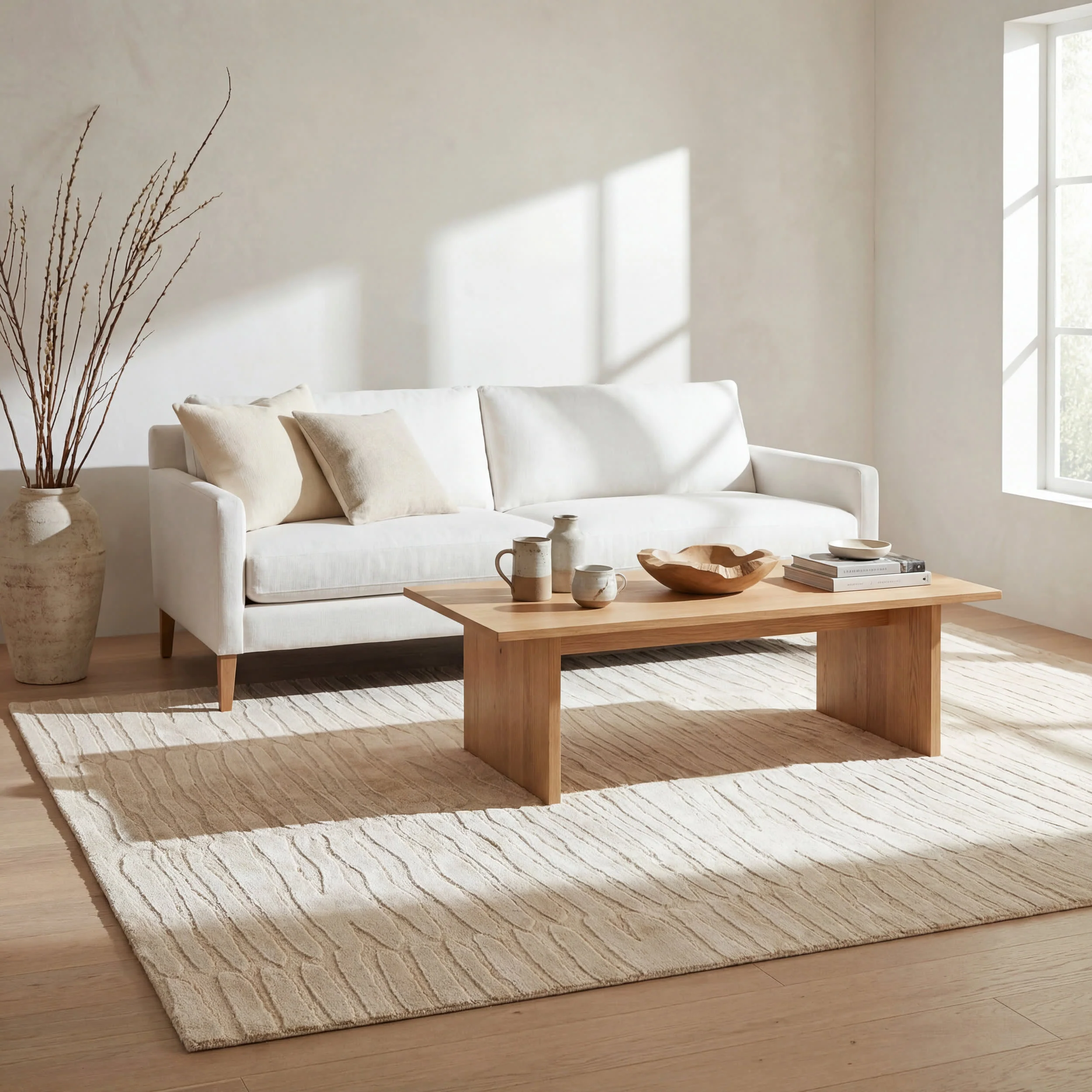 Seyla Cloud Washable Rug | Sand - Image 8