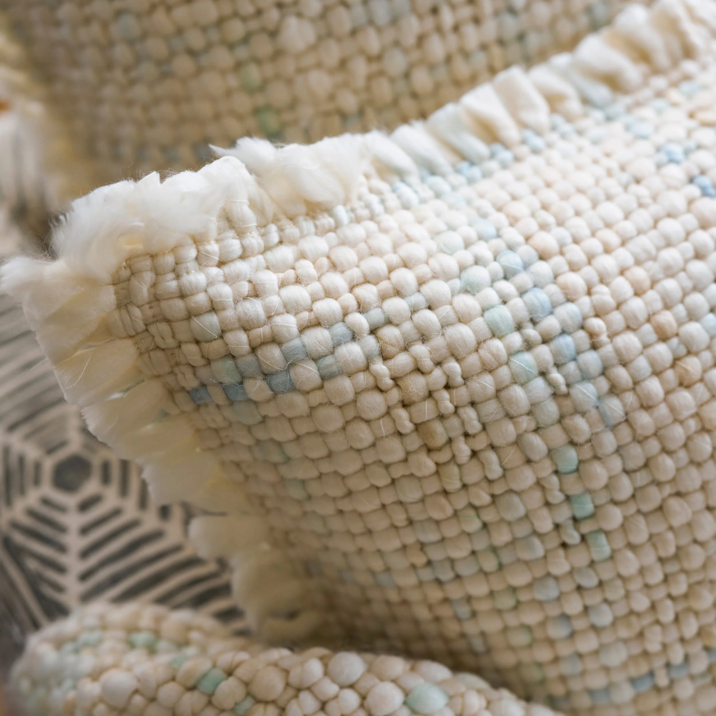 Elowyn Decorative Pillow Cover | Ivory - Image 5