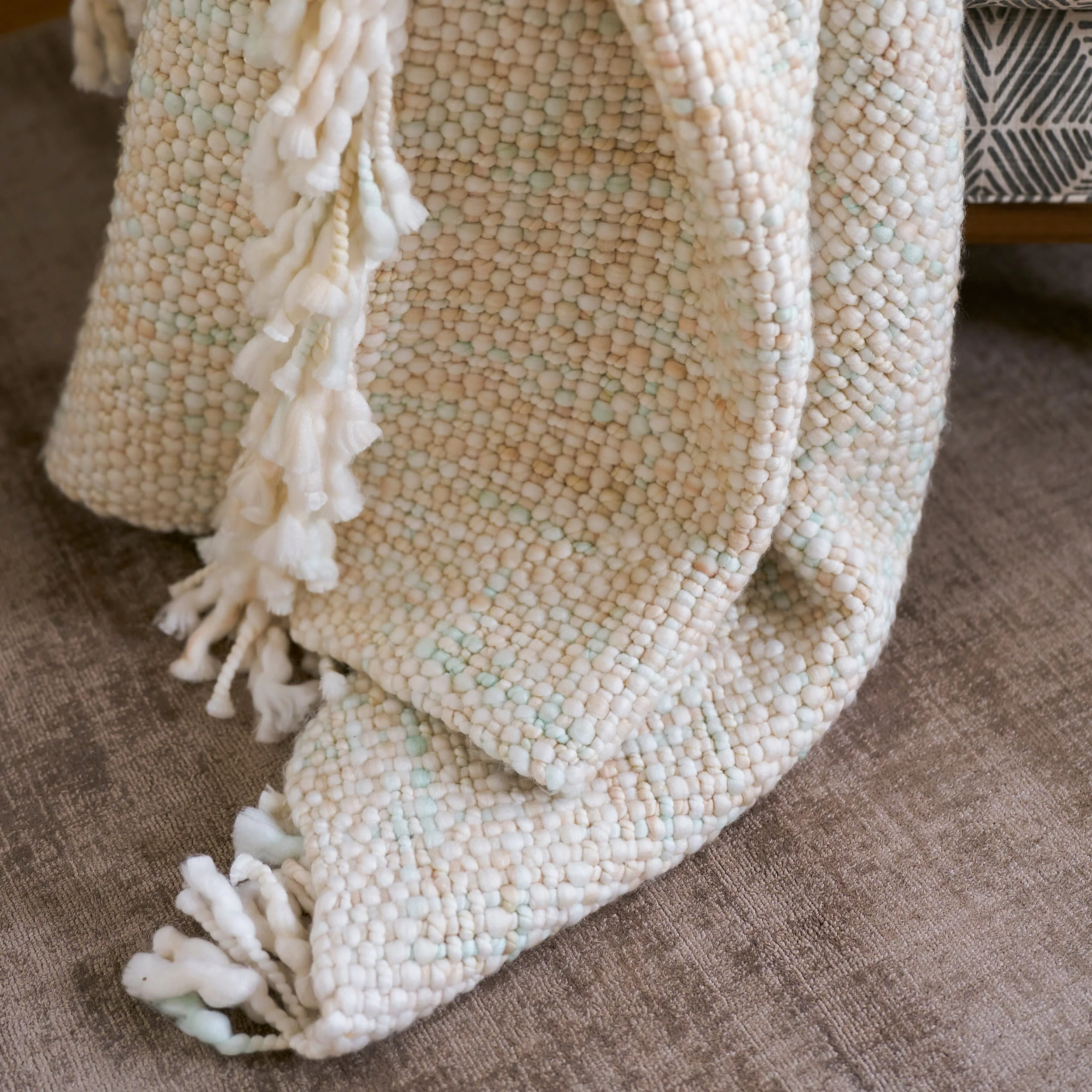 Elowyn Throw | Ivory - Image 2