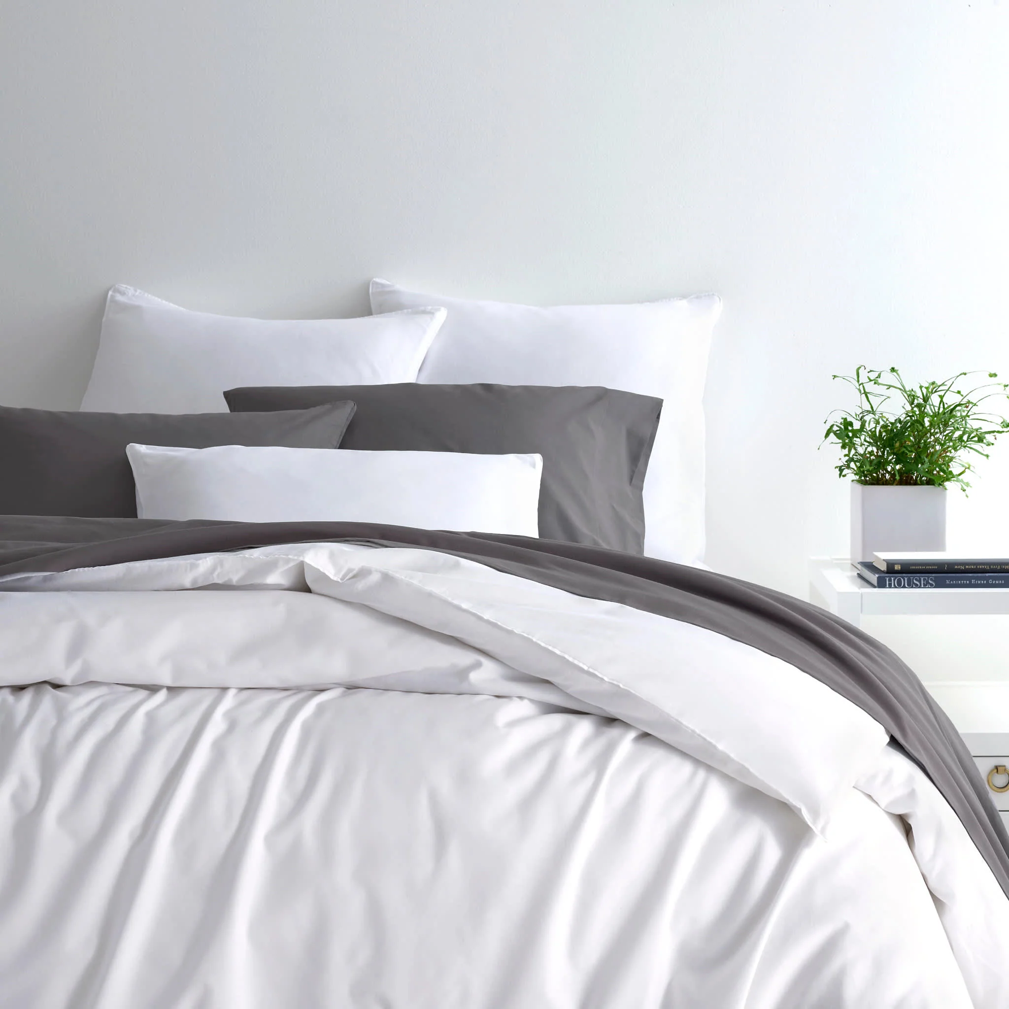 Essential Percale White Core Bedding Bundle | None - Image 2