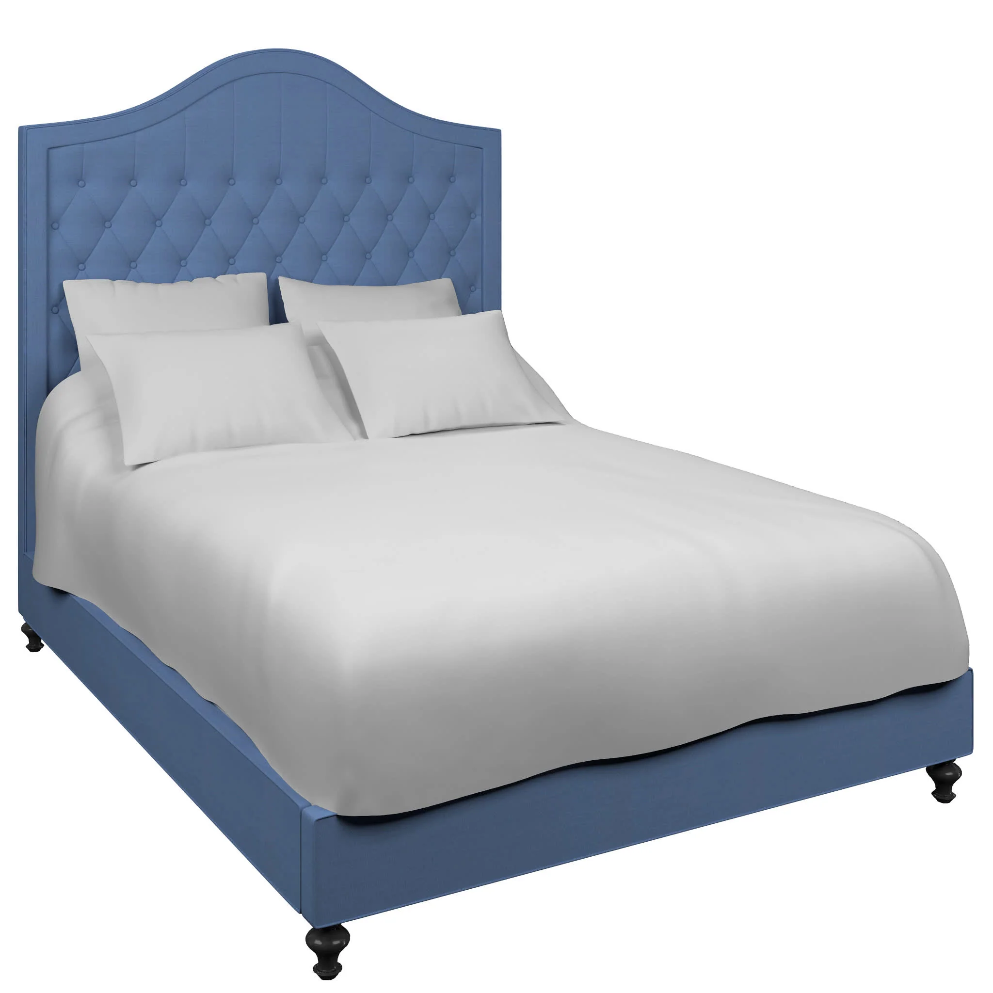 Essex Bed | Estate Linen French Blue