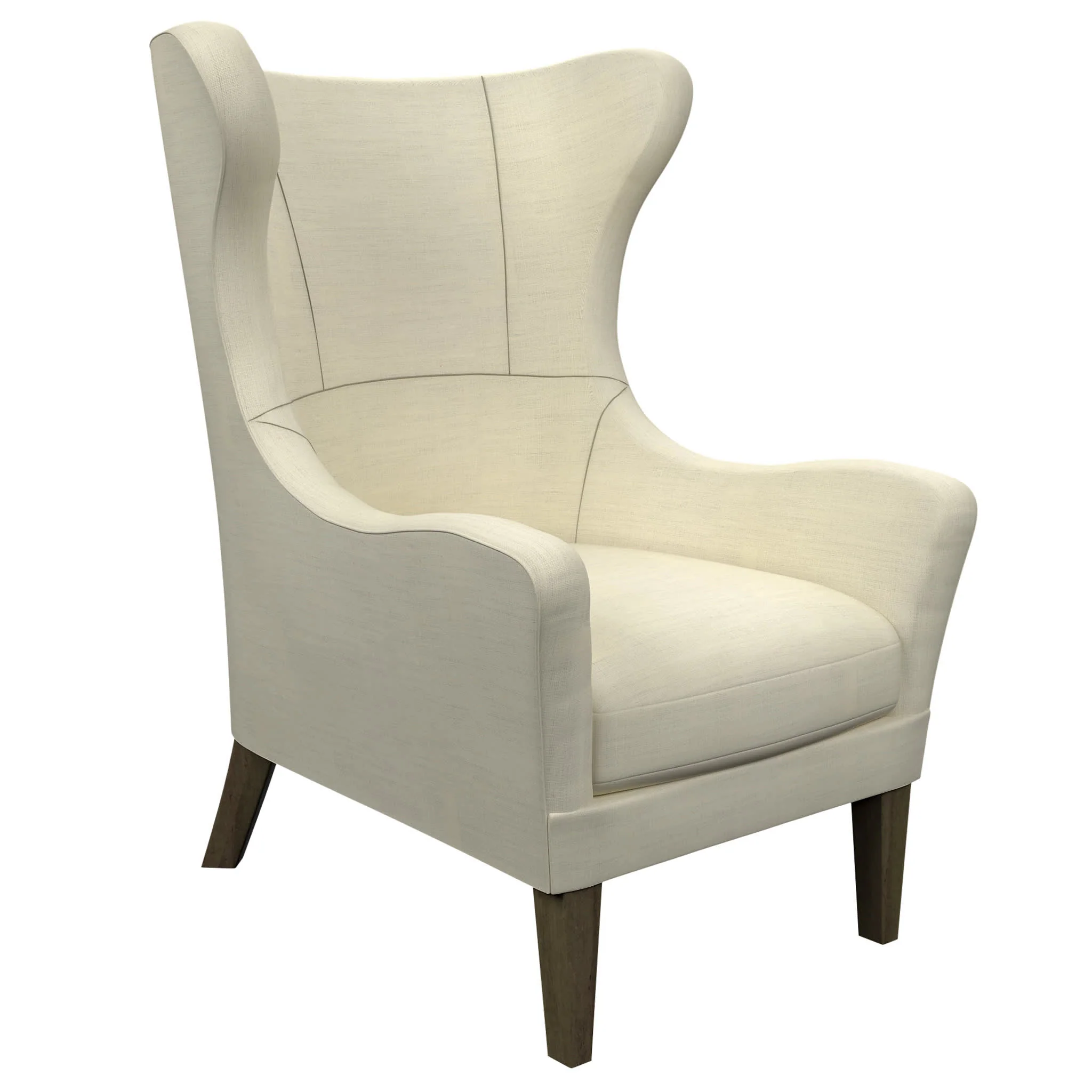 Mirage Smoke Chair | Estate Linen Ivory