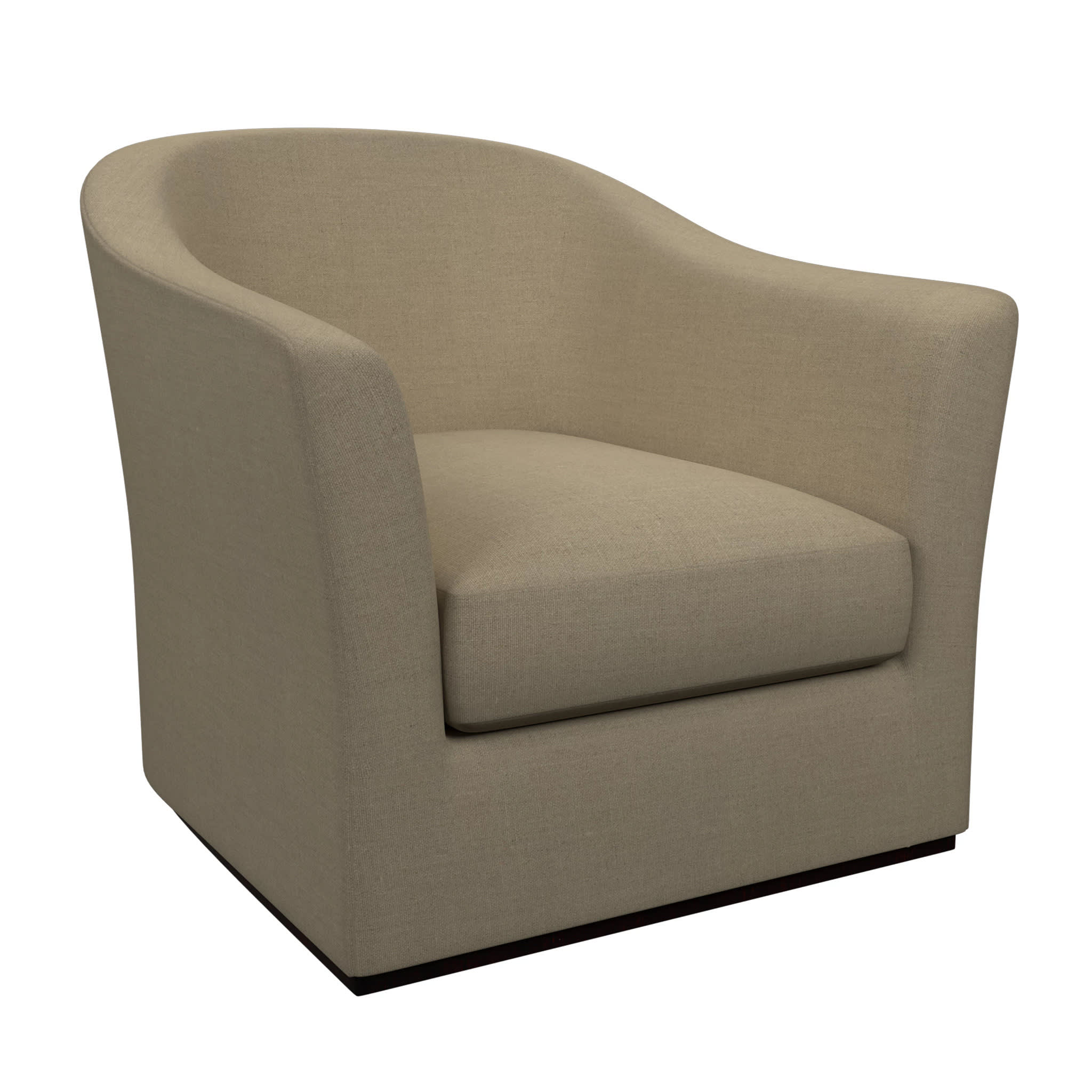 Thunderbird Swivel Chair | Estate Linen Natural