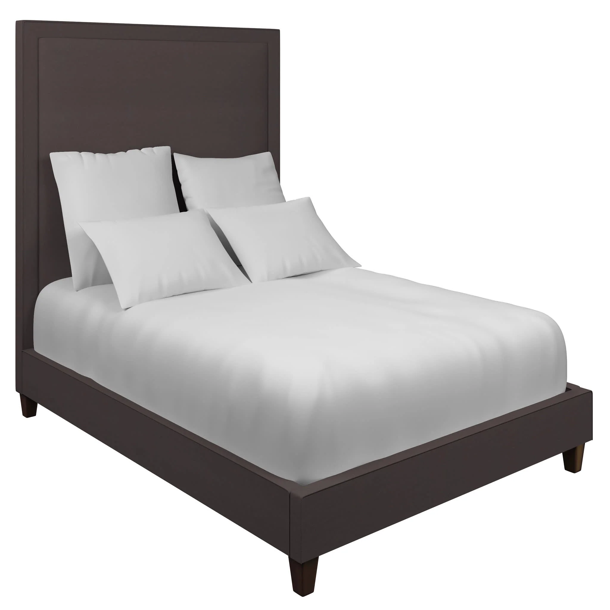 High Stonington Bed | Estate Linen Shale