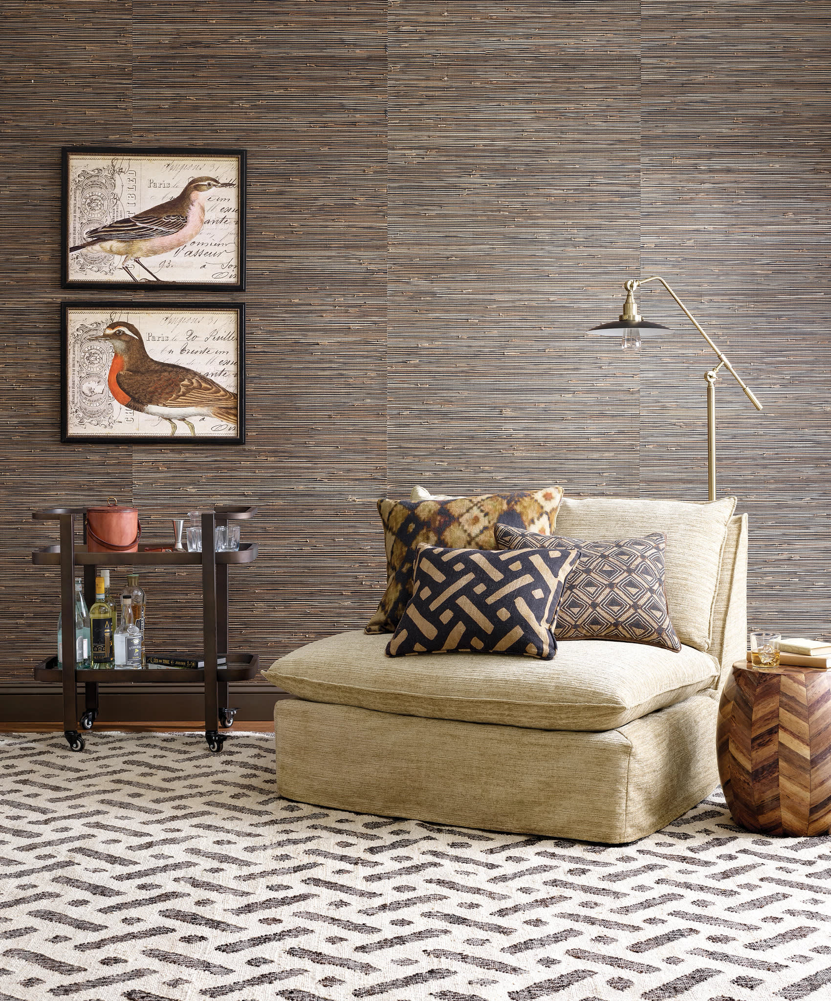 Evan Floor Lamp | Metallic - Image 3