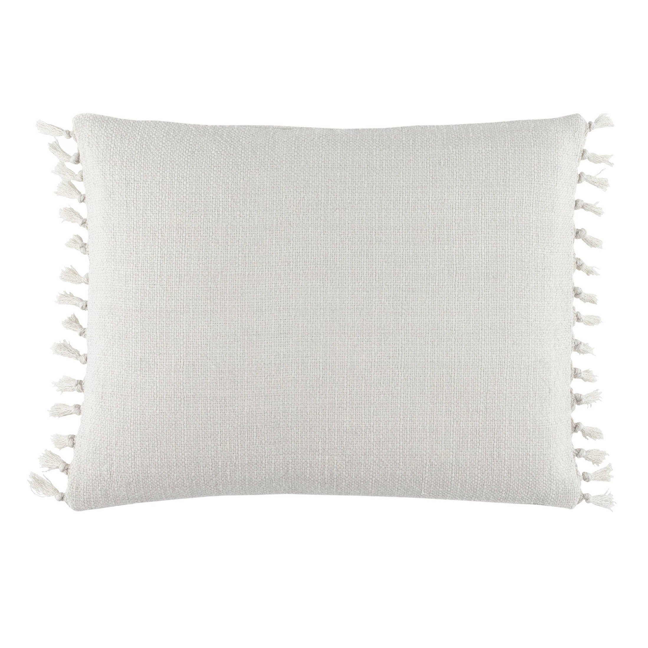 Evelyn Linen Decorative Pillow Cover | Plaster - Image 2