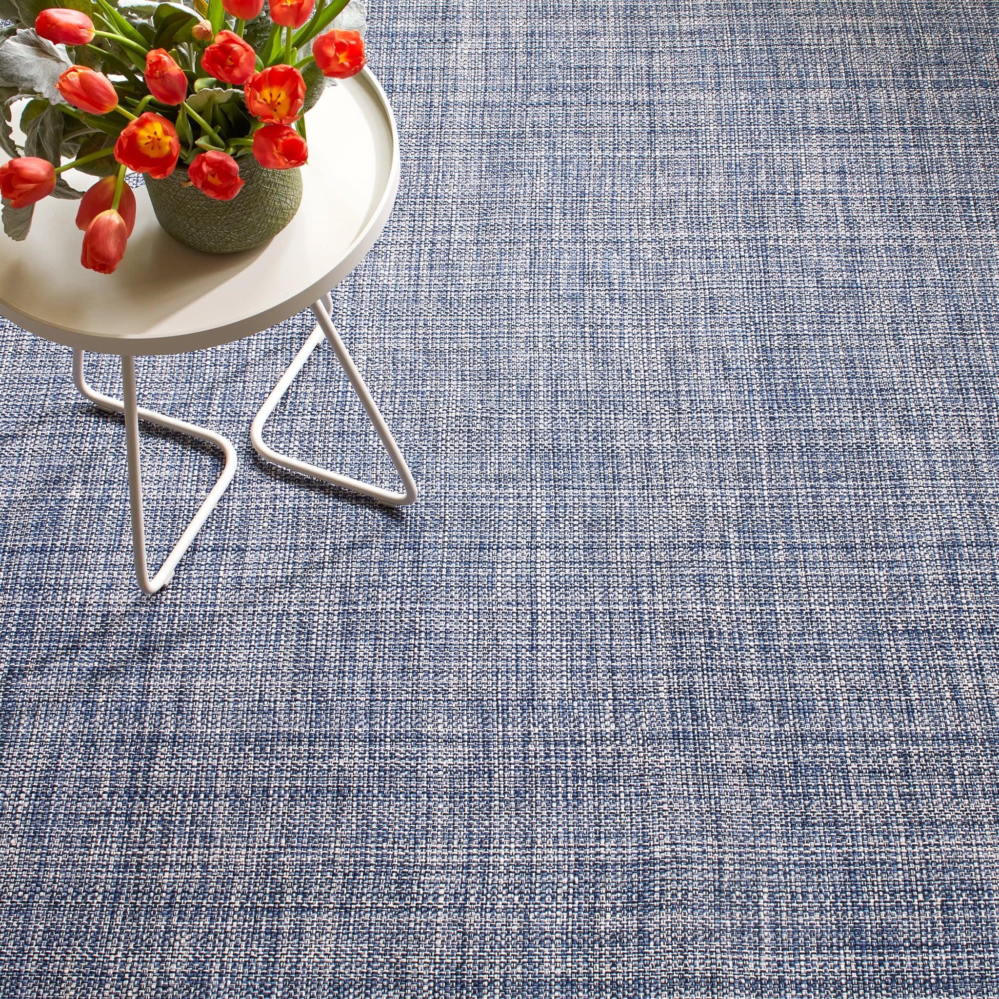 Fusion Handwoven Indoor/Outdoor Rug | Blue - Image 7
