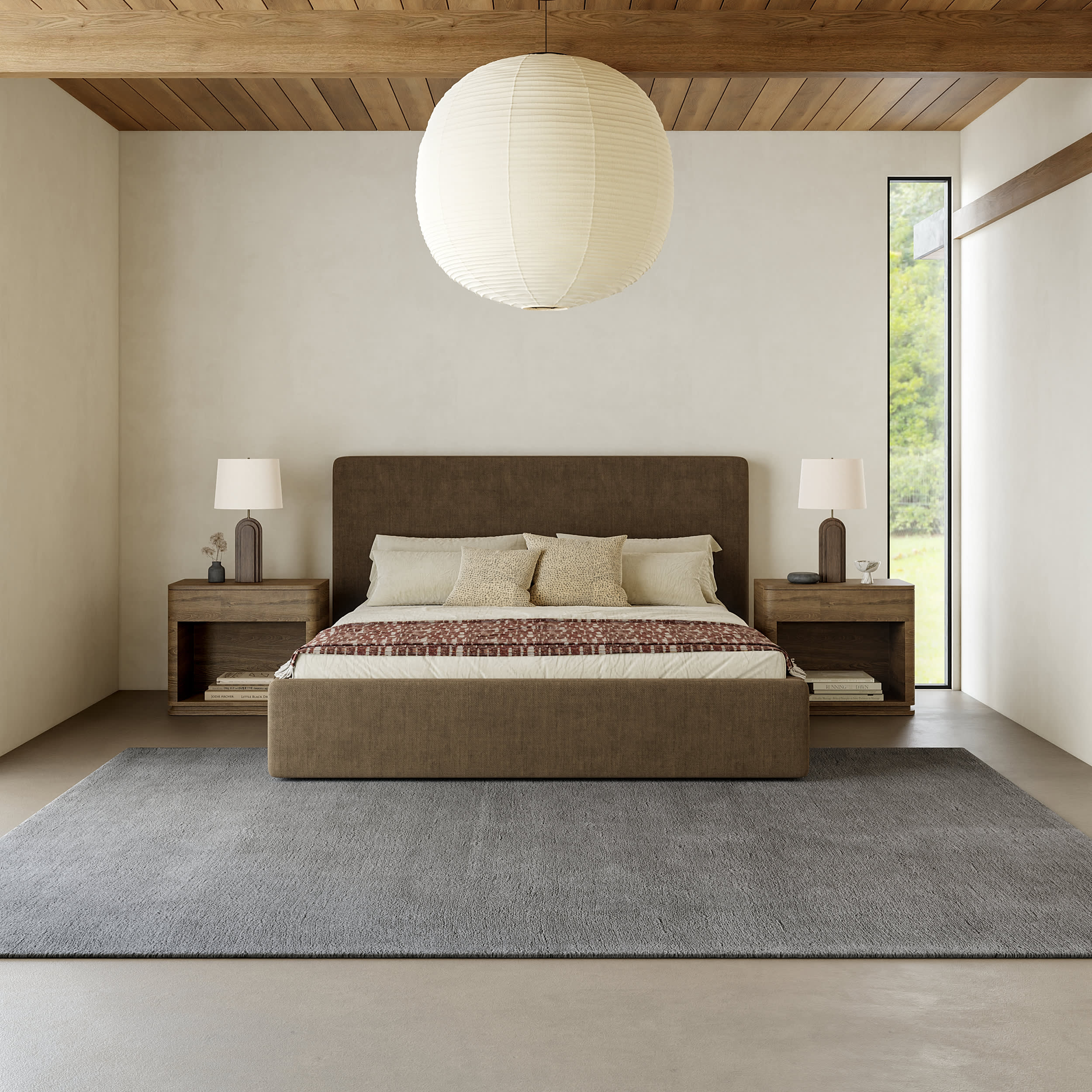 Roan New Zealand Wool Rug | Dark Grey - Image 5